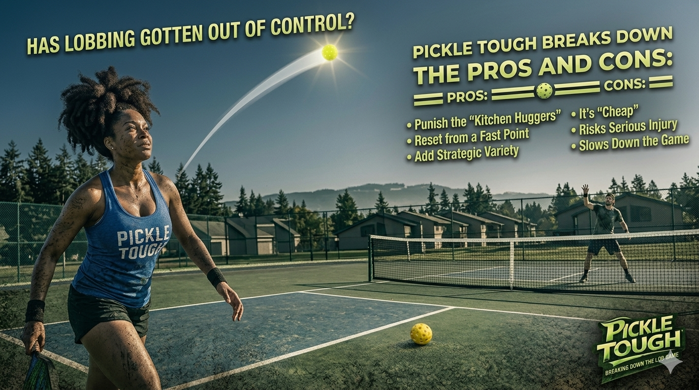 Has Lobbing Gotten Out of Control? The Pickle Tough Take