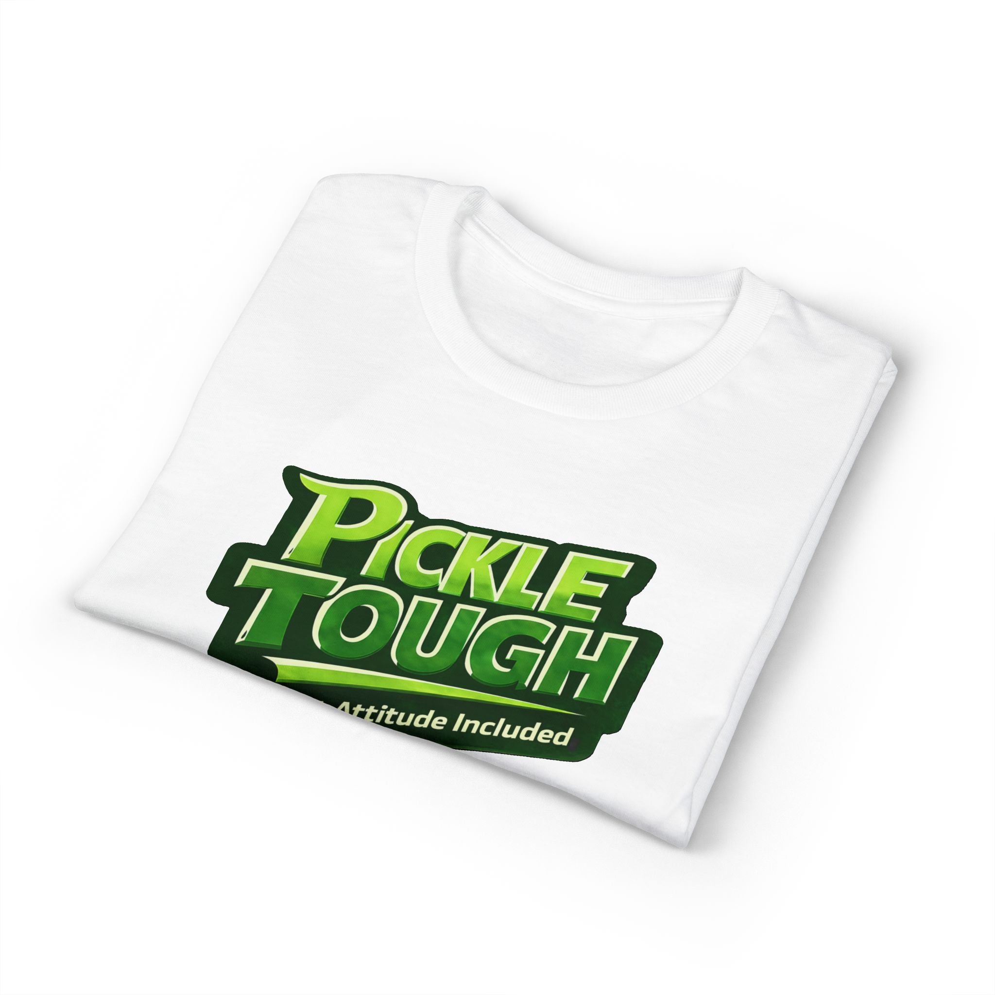 “Pickle Tough: Court Attitude Included” Pickleball T-Shirt- Unisex DryBlend® T-Shirt