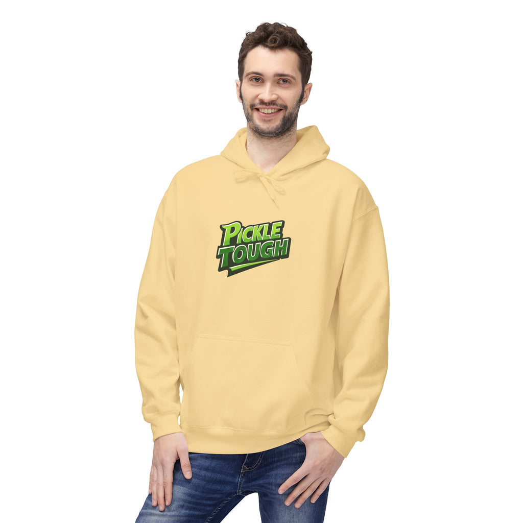 Pickle Tough Logo  Pickleball Hoodie - Hooded Sweatshirt Pullover