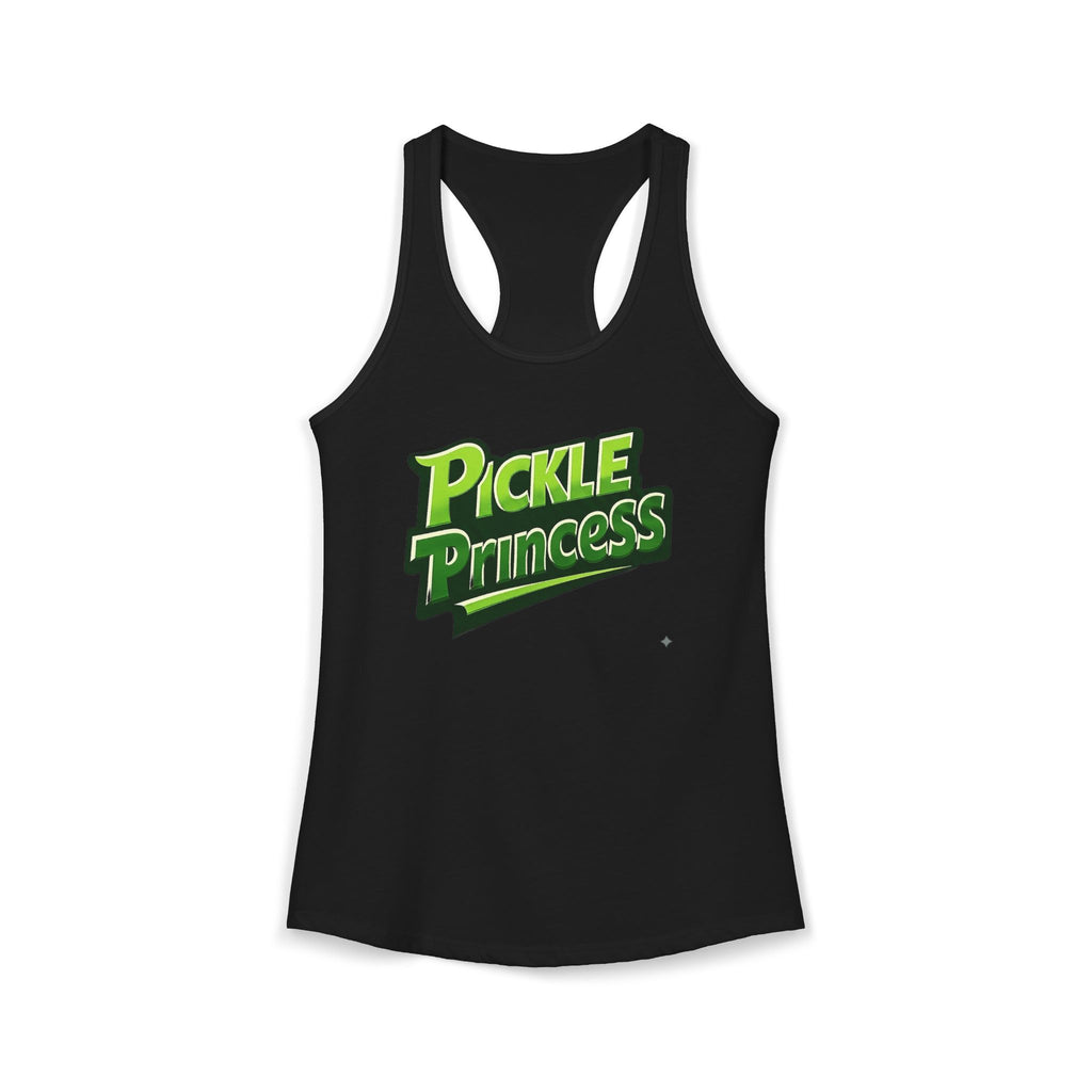 "Pickle Princess" Pickleball Tank Top- Women's Ideal Racerback Tank