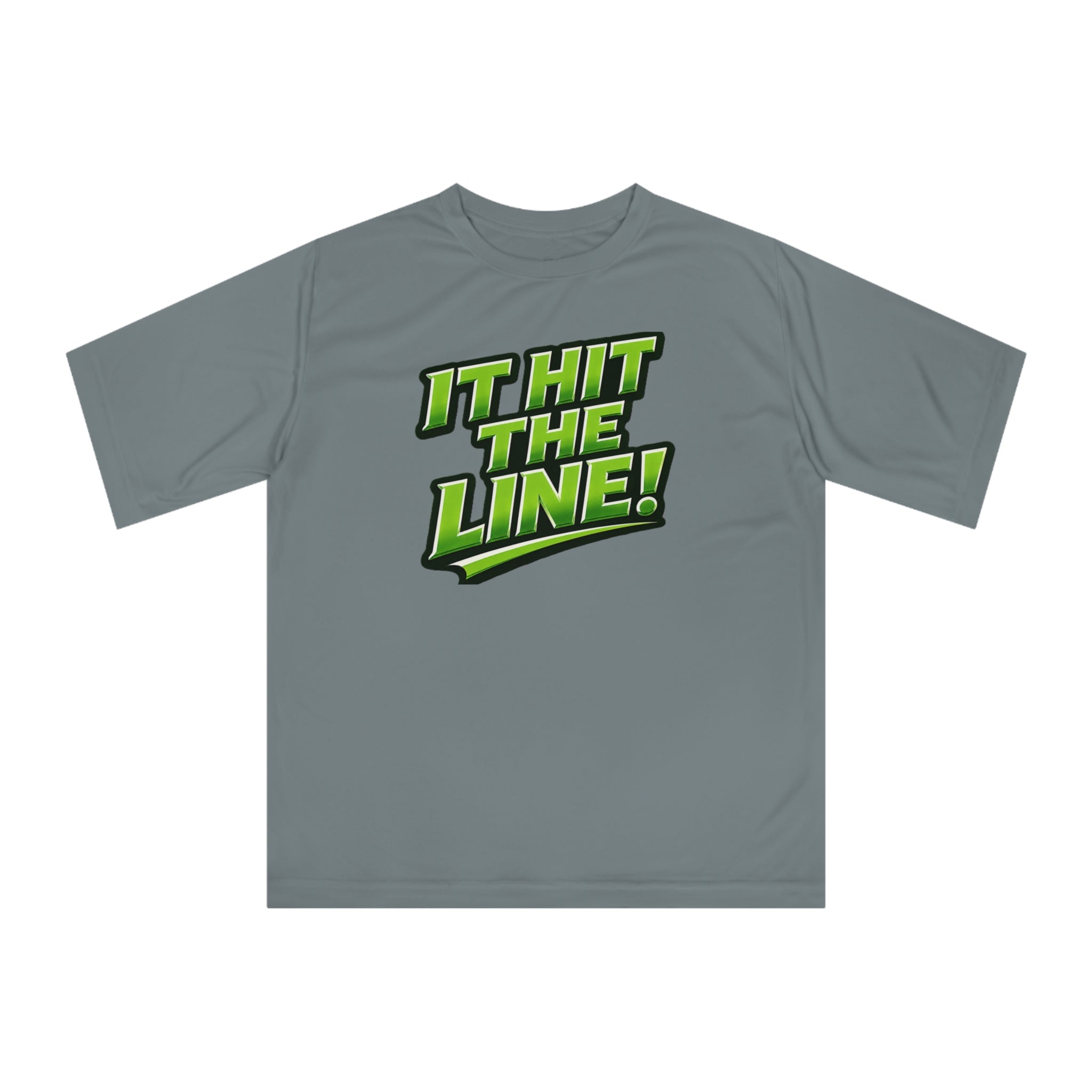 "'It Hit The Line!" Pickleball T-Shirt —Unisex - Performance Two Sided T-shirt