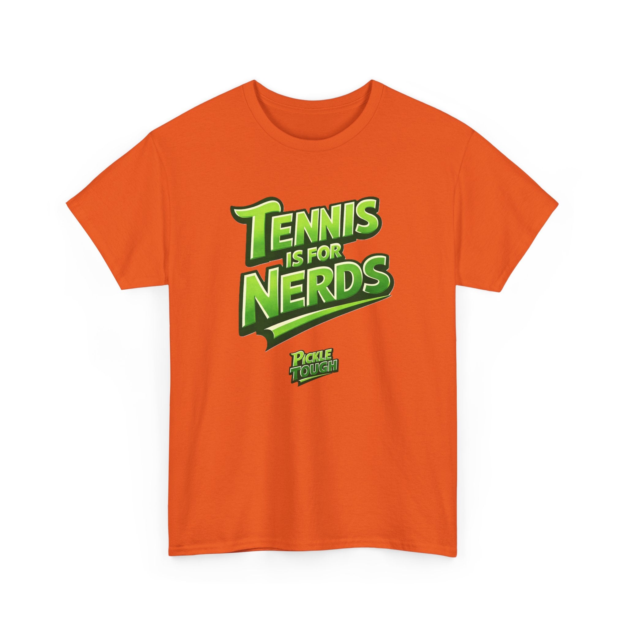 "Tennis Is for Nerds" Pickleball T-Shirt — 100% Cotton T-Shirt Unisex