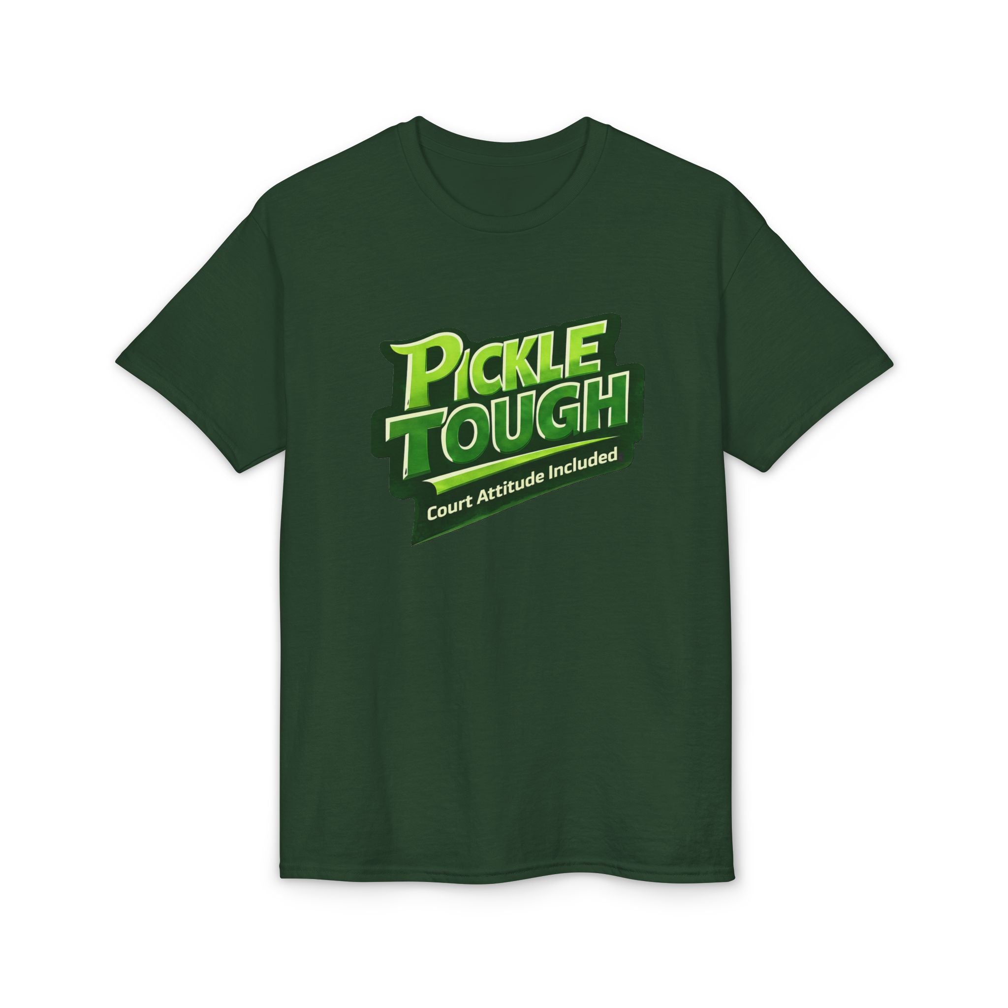 “Pickle Tough: Court Attitude Included” Pickleball T-Shirt- Unisex DryBlend® T-Shirt