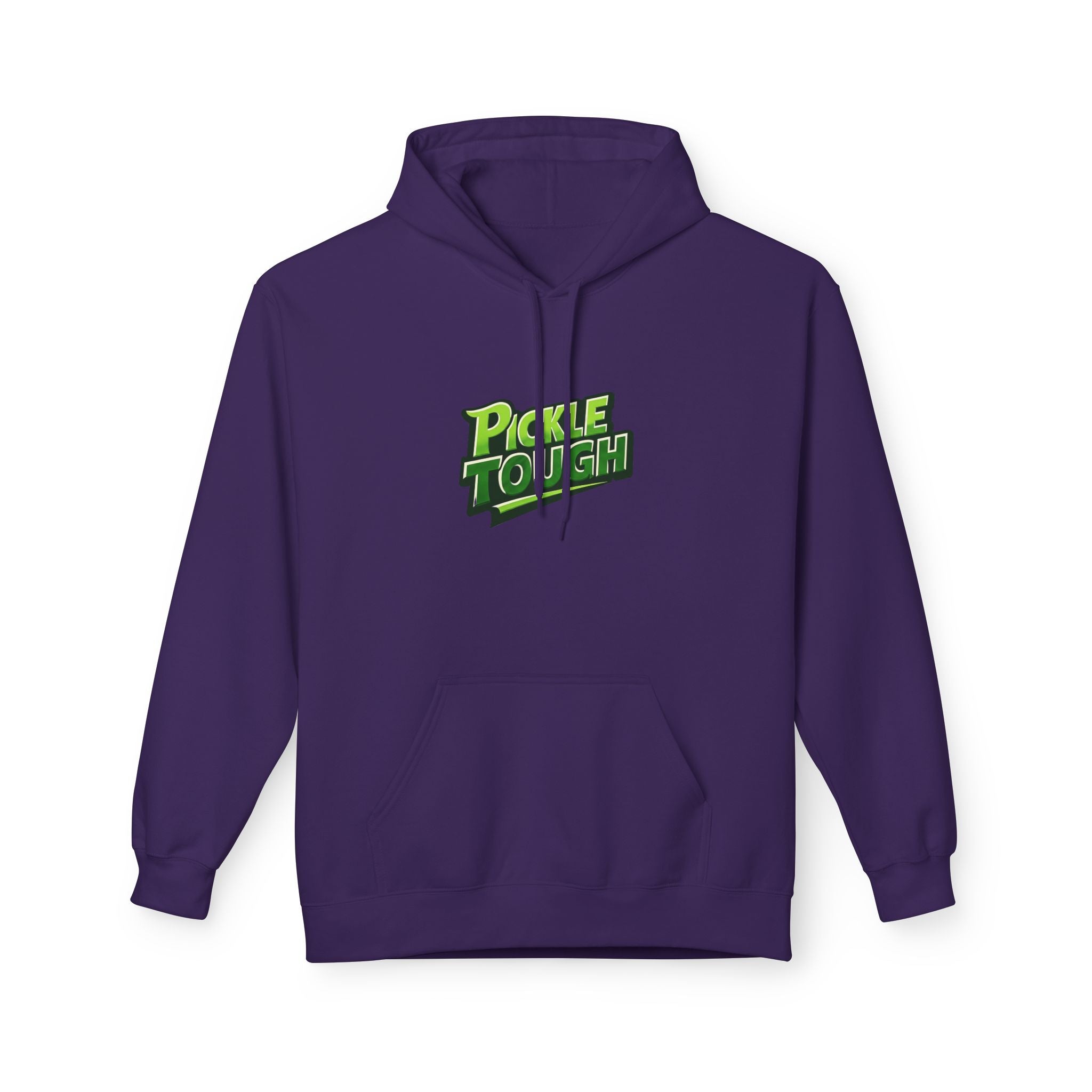 Pickle Tough Logo  Pickleball Hoodie - Hooded Sweatshirt Pullover