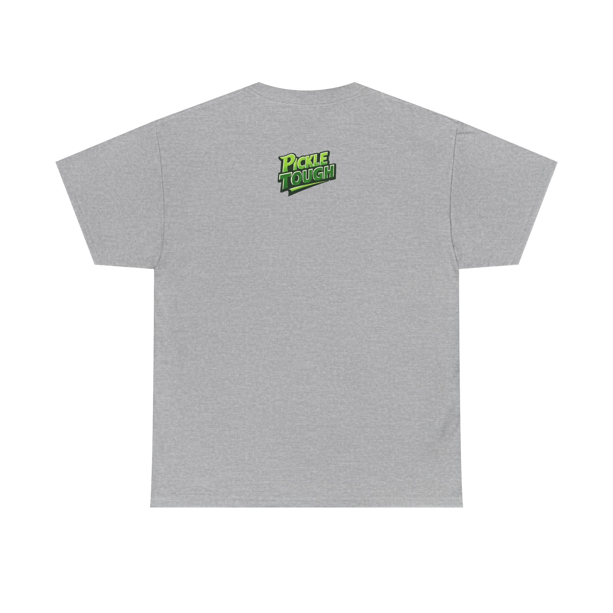 "Badminton is for Nerds" Pickleball T-Shirt — 100% Cotton Two Sided T-Shirt Unisex