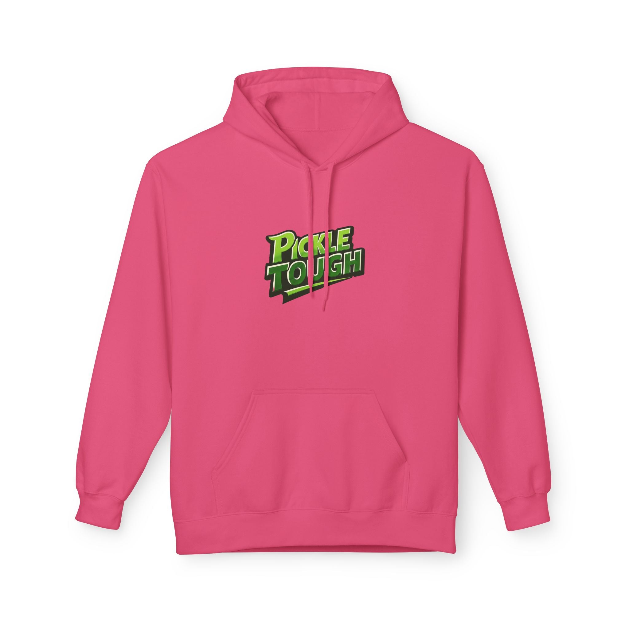 Pickle Tough Logo  Pickleball Hoodie - Hooded Sweatshirt Pullover