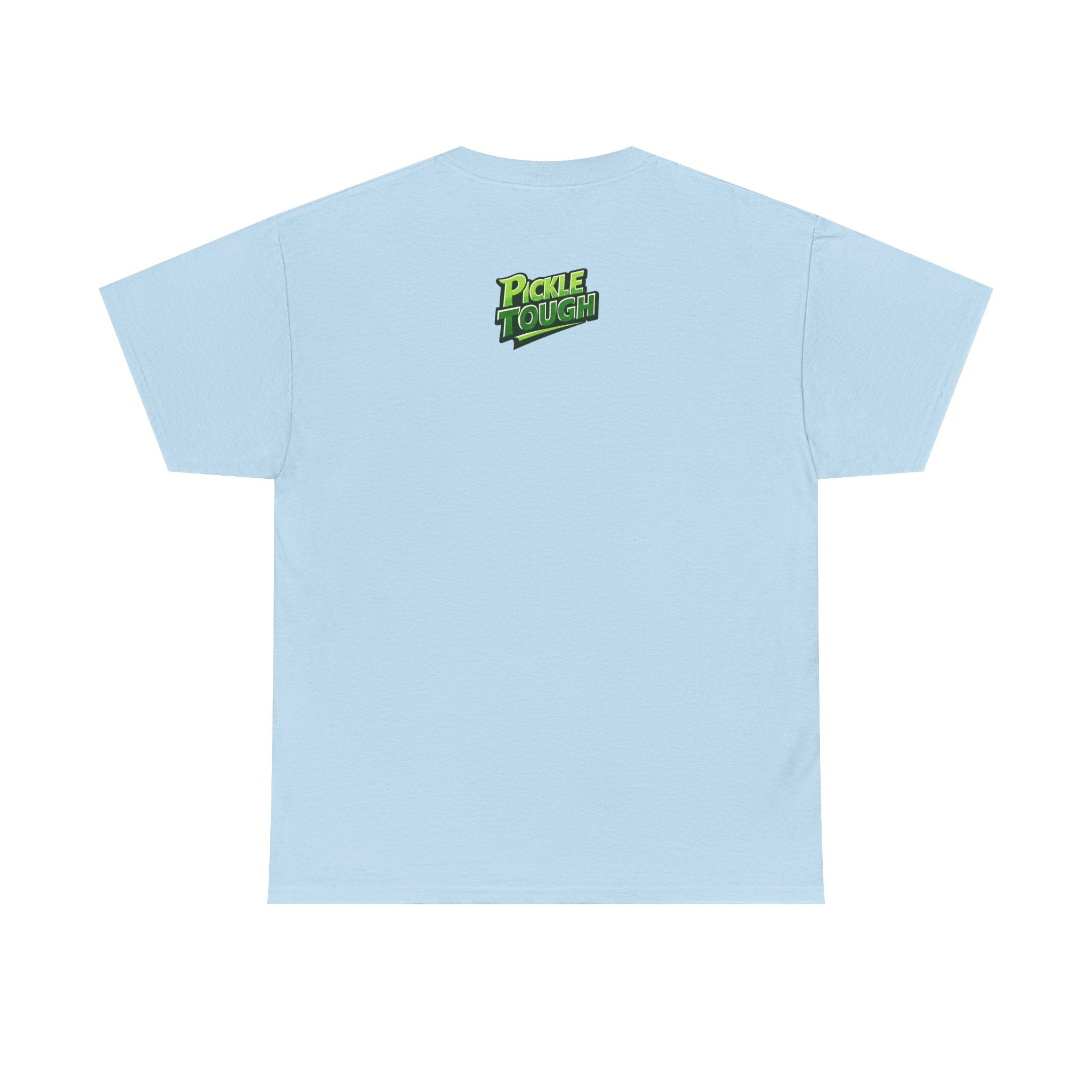 "Badminton is for Nerds" Pickleball T-Shirt — 100% Cotton Two Sided T-Shirt Unisex