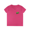 Pickle Tough Logo T-Shirt —  Ladies' V-Neck
