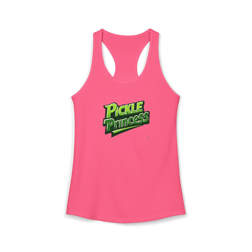 "Pickle Princess" Pickleball Tank Top- Women's Ideal Racerback Tank