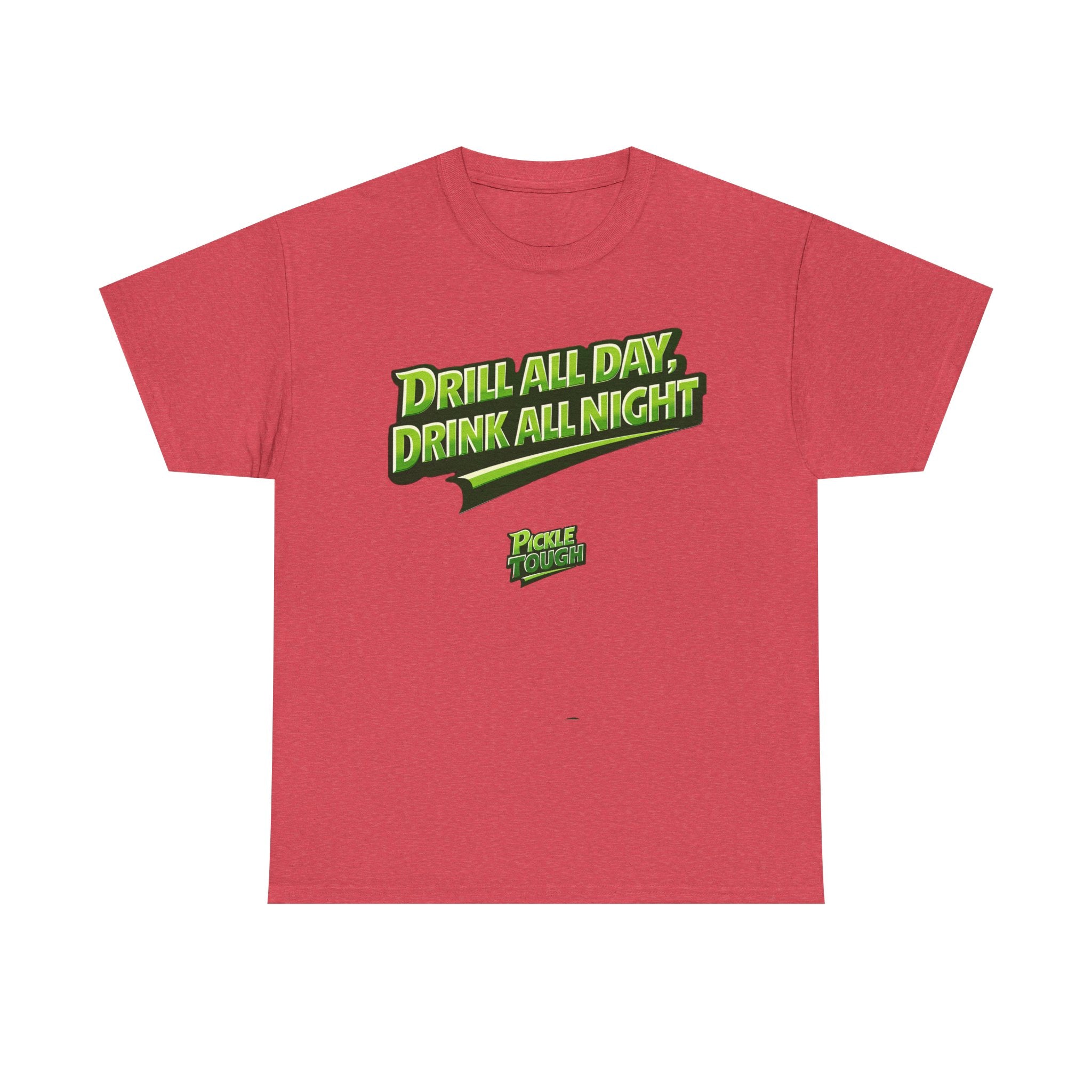 "Drill All Day, Dink All Night" Pickleball T-Shirt | 100% Cotton T-Shirt Unisex