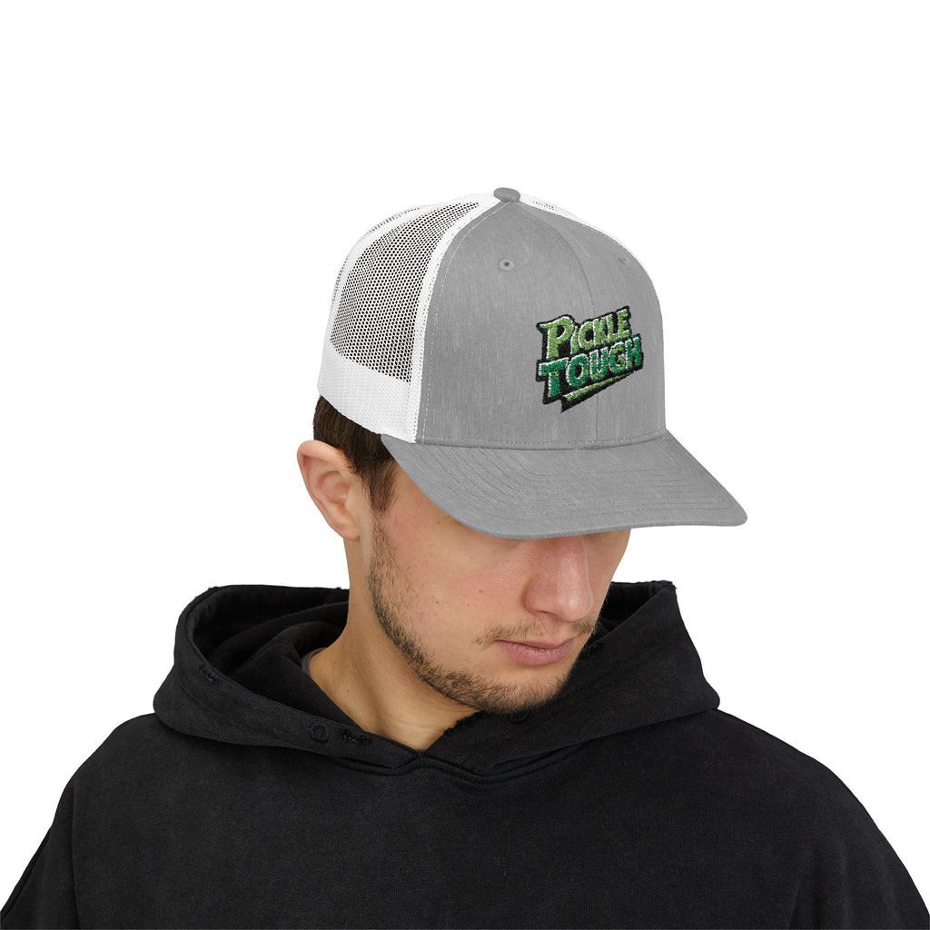 Pickle Tough Trucker Cap — Patch Snapback