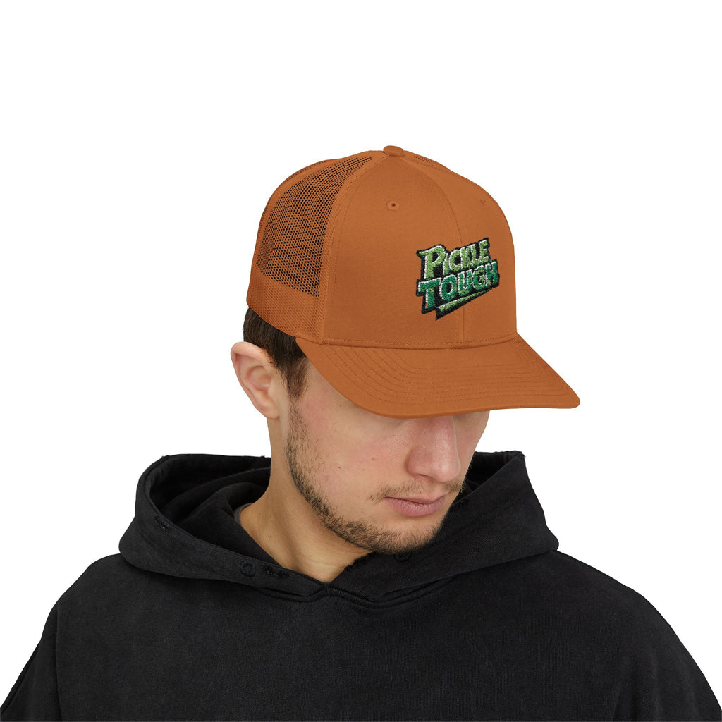 Pickle Tough Trucker Cap — Patch Snapback