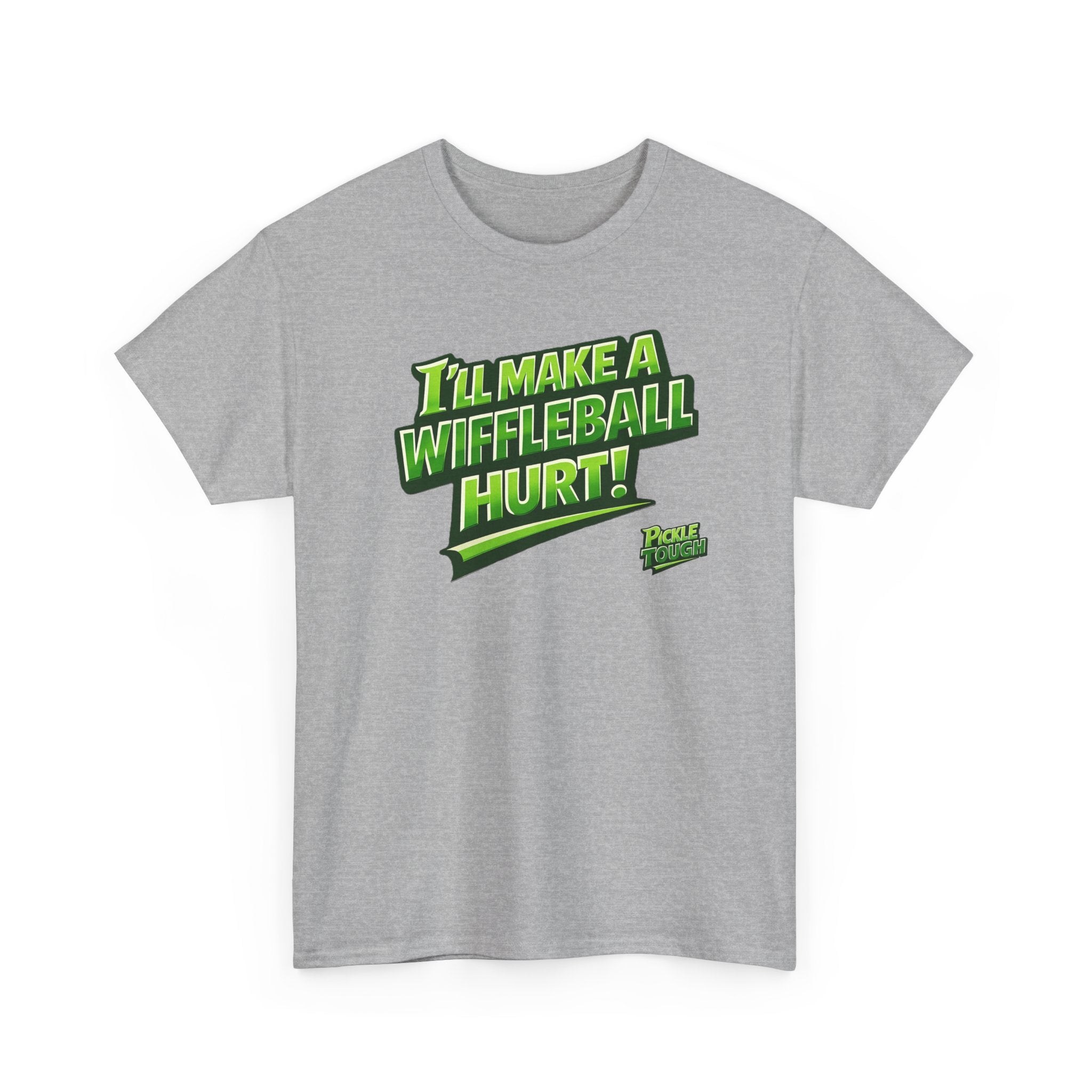 "I’ll Make a Wiffleball Hurt"  Pickleball T-Shirt - 100% Cotton T-Shirt Unisex