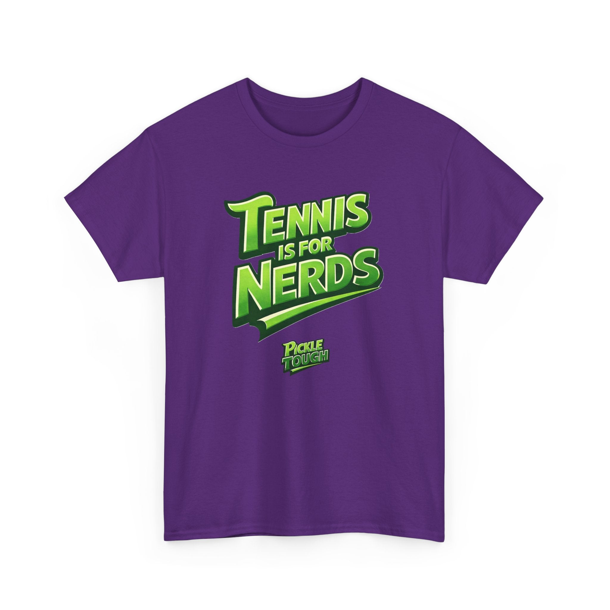 "Tennis Is for Nerds" Pickleball T-Shirt — 100% Cotton T-Shirt Unisex