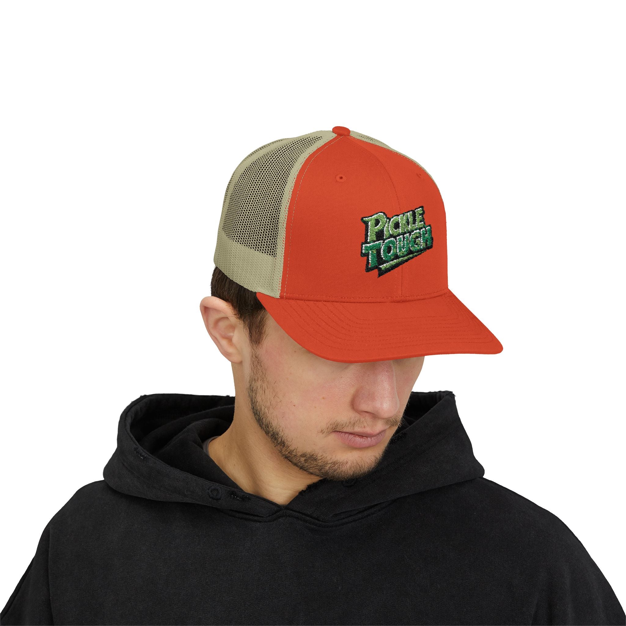 Pickle Tough Trucker Cap — Patch Snapback