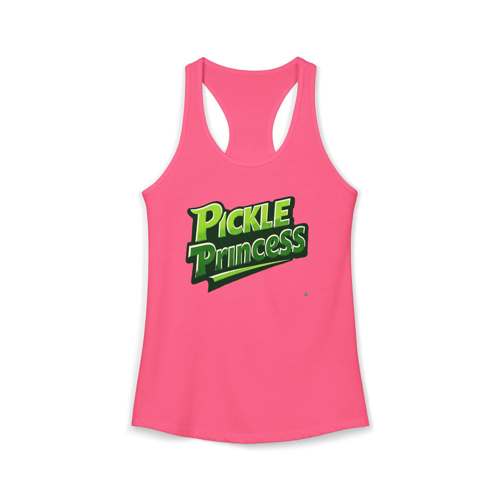 "Pickle Princess" Pickleball Tank Top- Women's Ideal Racerback Tank