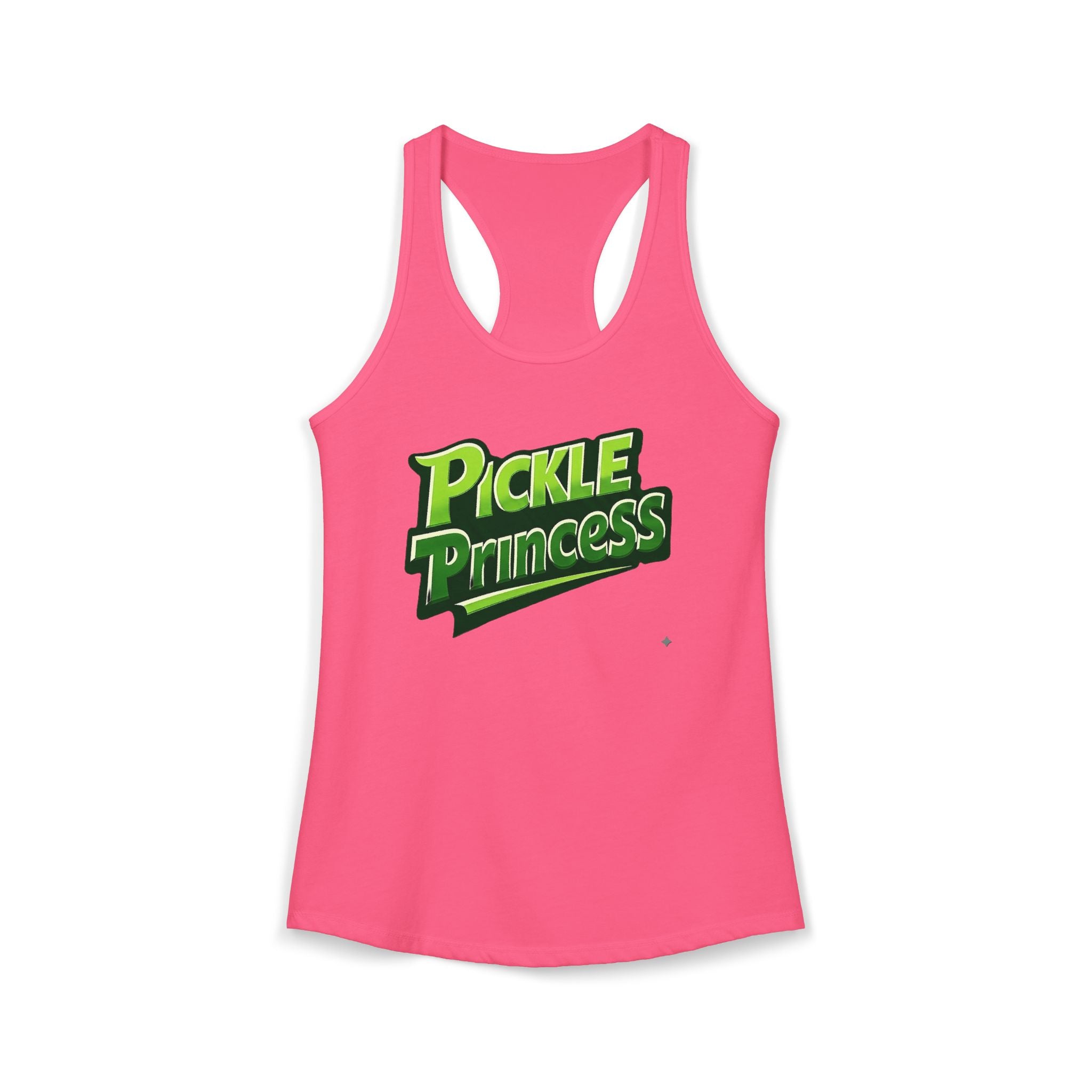 "Pickle Princess" Pickleball Tank Top- Women's Ideal Racerback Tank