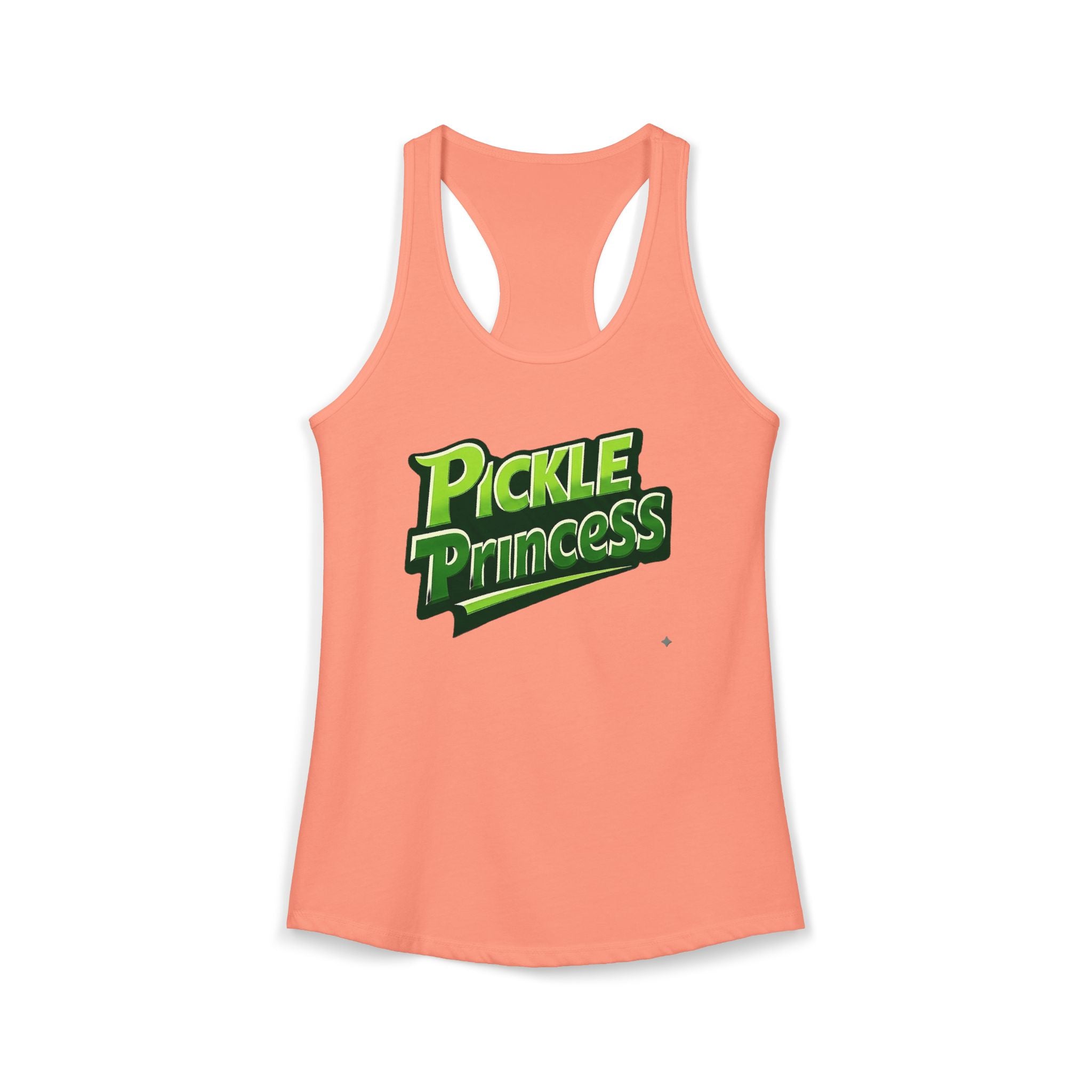 "Pickle Princess" Pickleball Tank Top- Women's Ideal Racerback Tank
