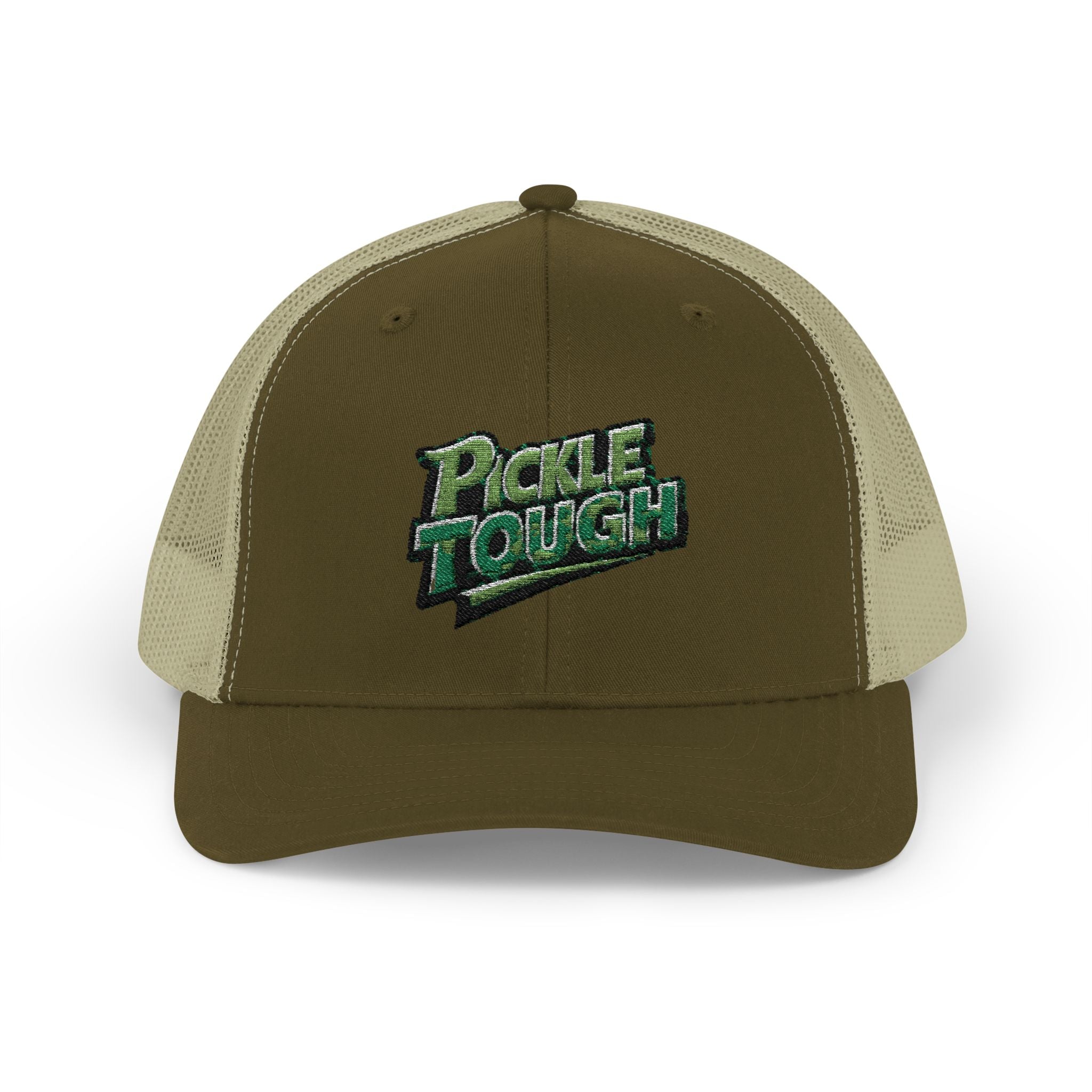 Pickle Tough Trucker Cap — Patch Snapback
