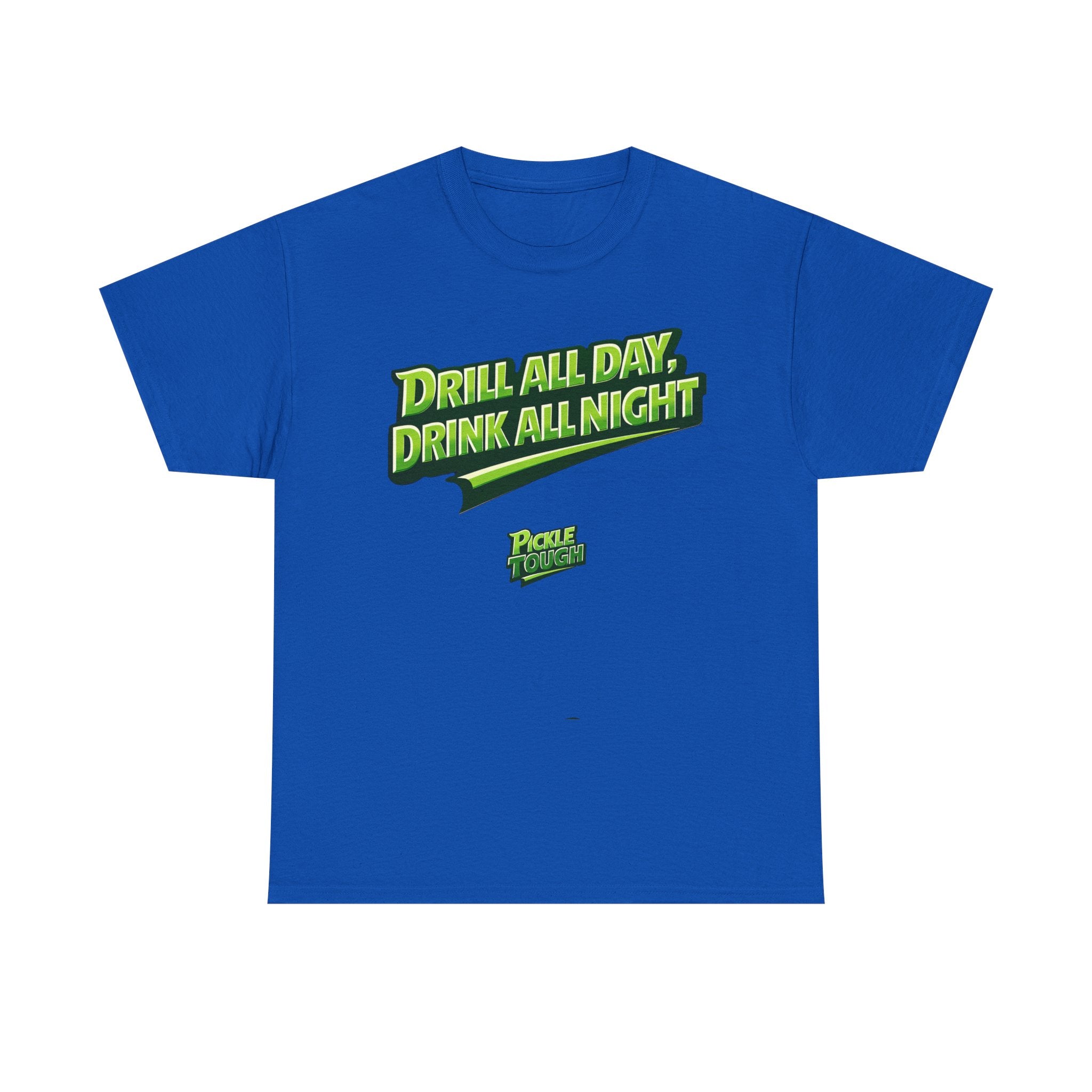 "Drill All Day, Dink All Night" Pickleball T-Shirt | 100% Cotton T-Shirt Unisex