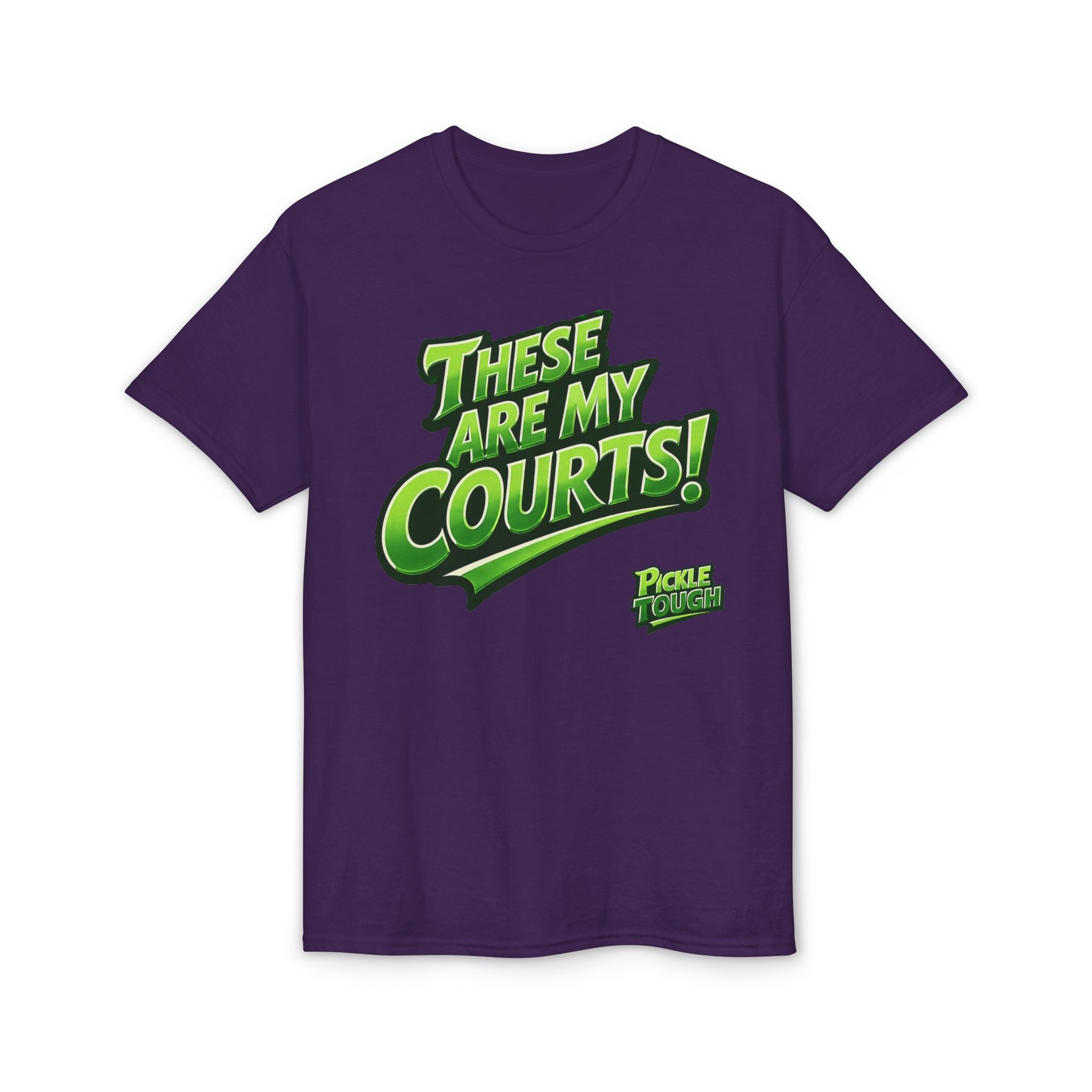 "These Are My Courts!" Pickleball T-Shirt — Unisex DryBlend® T-Shirt