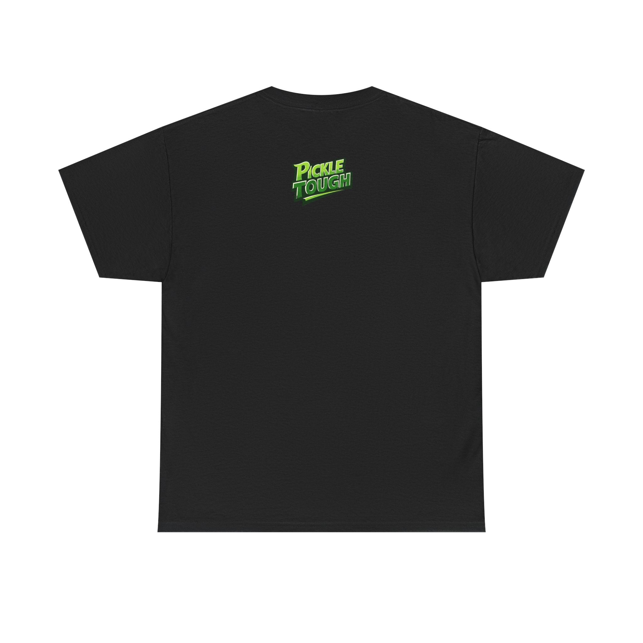 "Badminton is for Nerds" Pickleball T-Shirt — 100% Cotton Two Sided T-Shirt Unisex