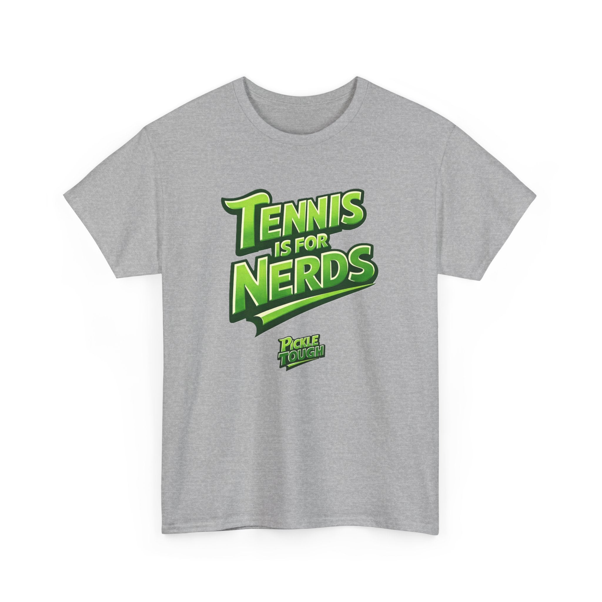 "Tennis Is for Nerds" Pickleball T-Shirt — 100% Cotton T-Shirt Unisex