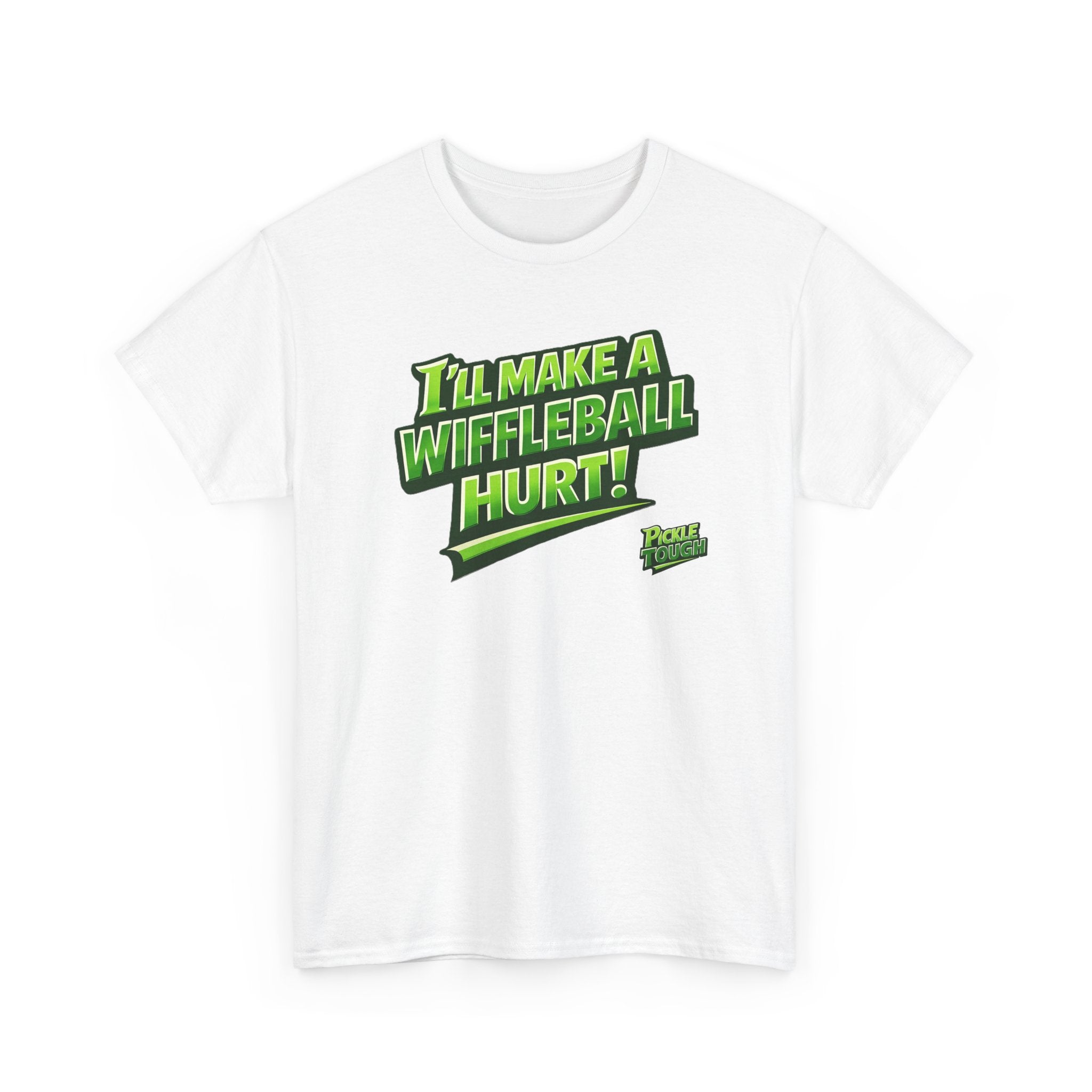"I’ll Make a Wiffleball Hurt"  Pickleball T-Shirt - 100% Cotton T-Shirt Unisex