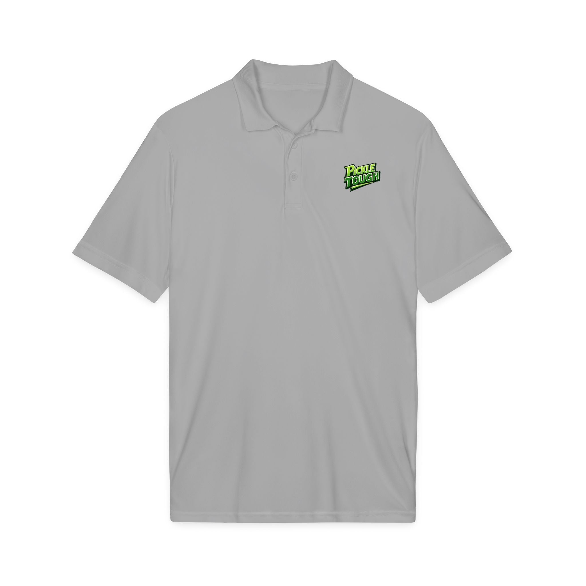 Pickle Tough Logo Pickleball Polo-PosiCharge® Competitor™ Polo