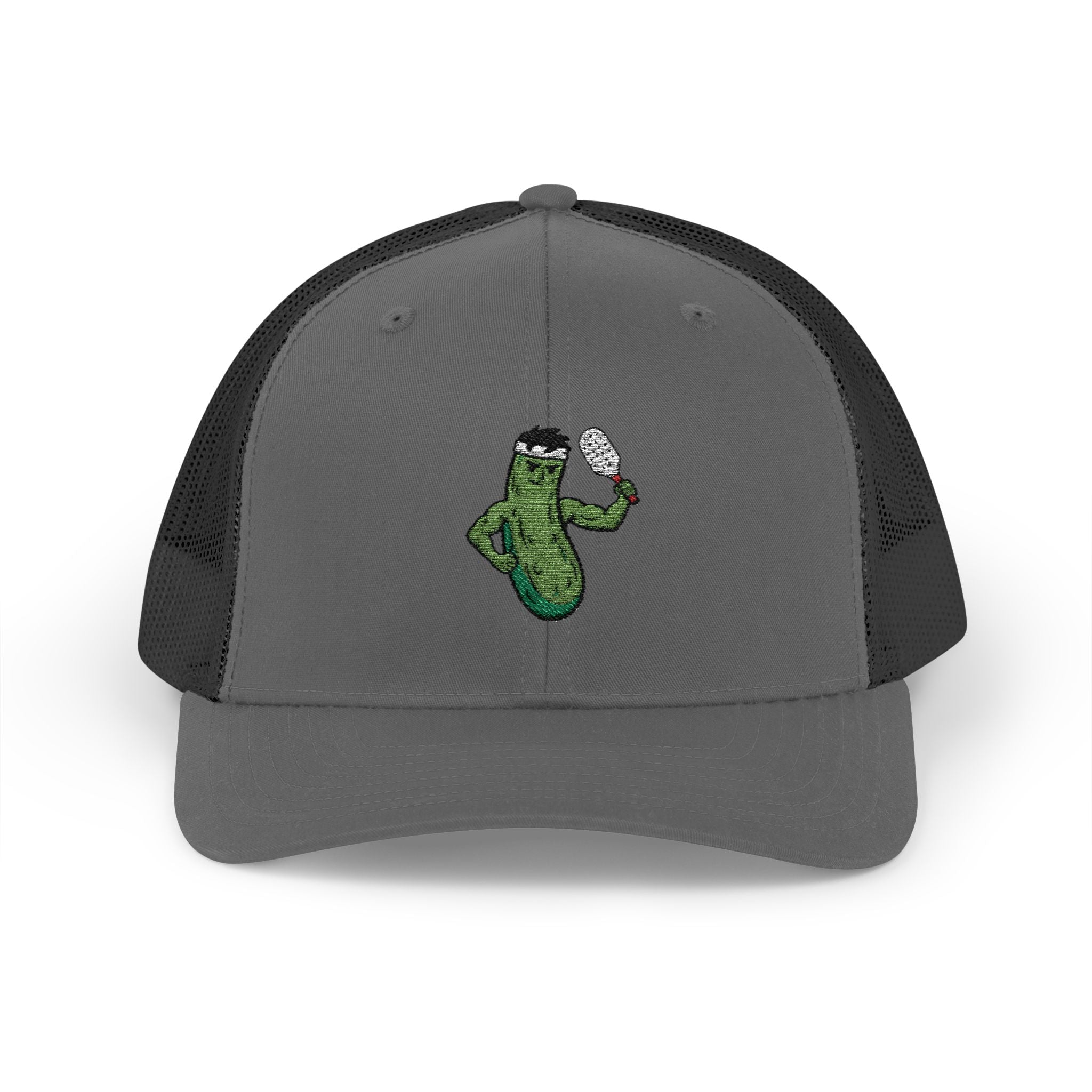 Pickleman Logo Trucker Cap — Patch Snapback