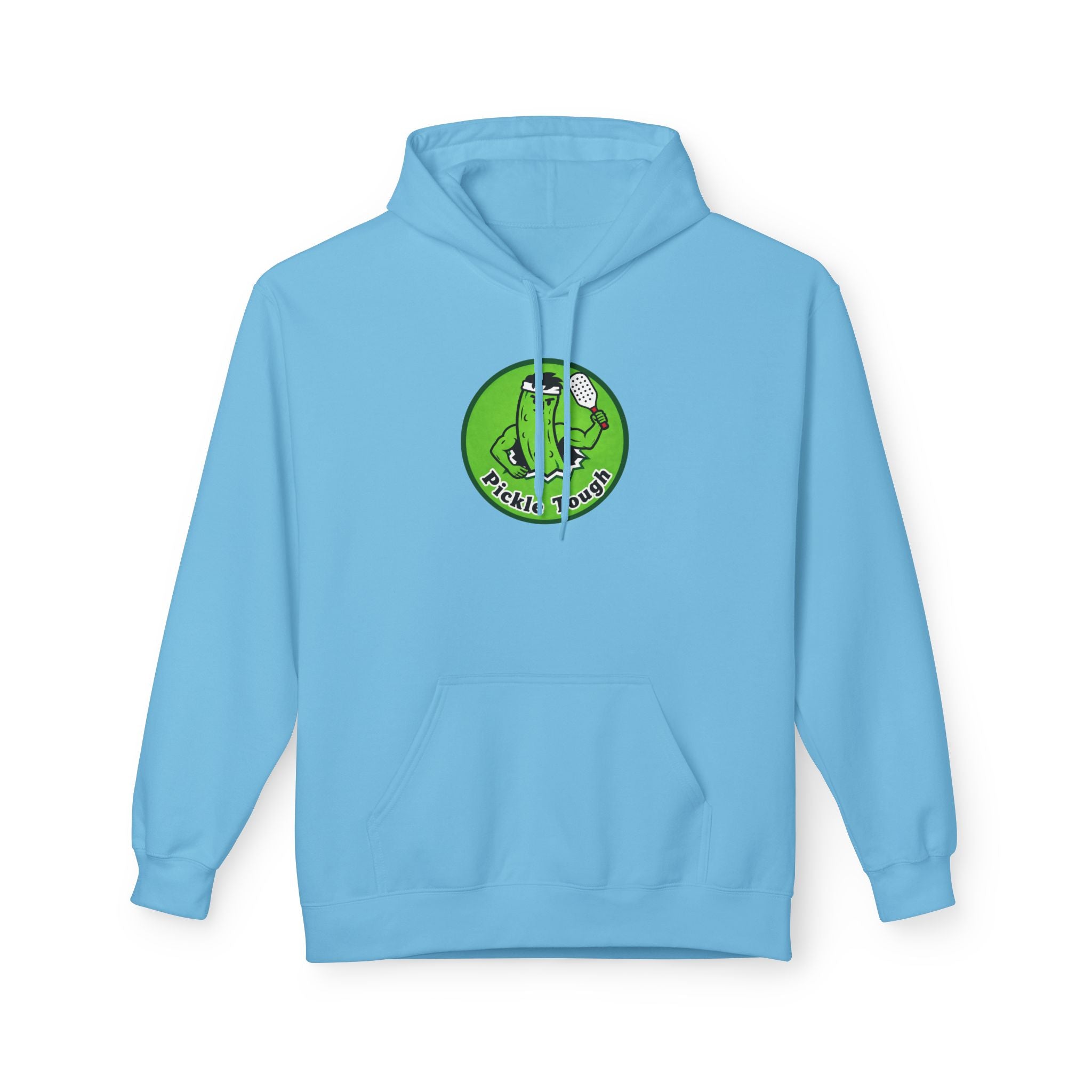 Retro Pickle Man Pickleball Hoodie -  Hooded Sweatshirt Pullover