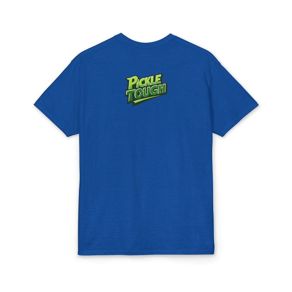 "You're About to Get Pickled!" Pickleball T-Shirt- Unisex DryBlend® Two Sided T-Shirt