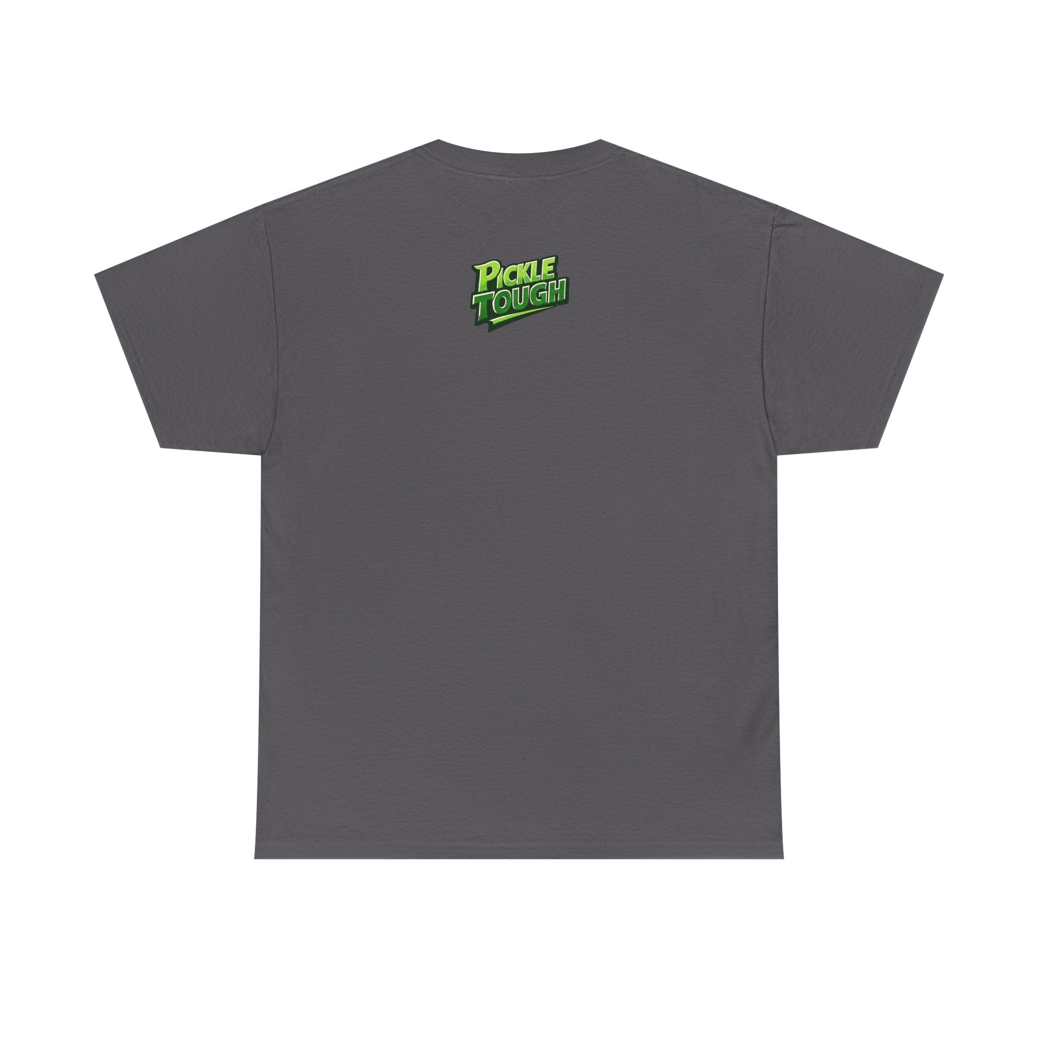 "Badminton is for Nerds" Pickleball T-Shirt — 100% Cotton Two Sided T-Shirt Unisex