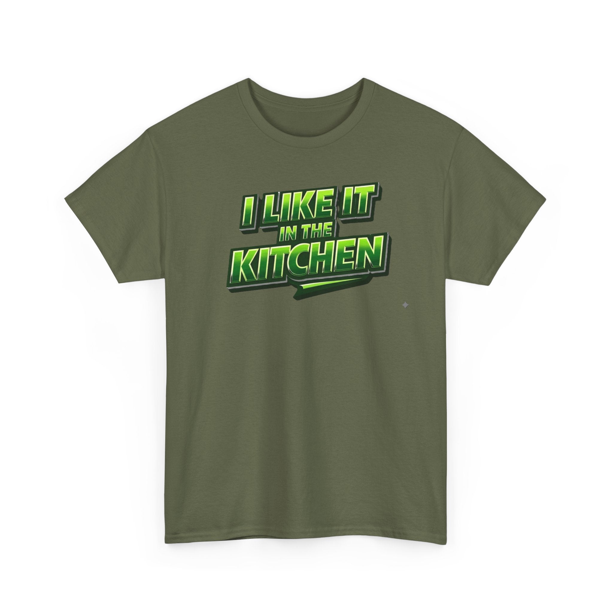 "I Like It in the Kitchen" Pickleball T-Shirt — 100% Cotton Two Sided T-Shirt Unisex