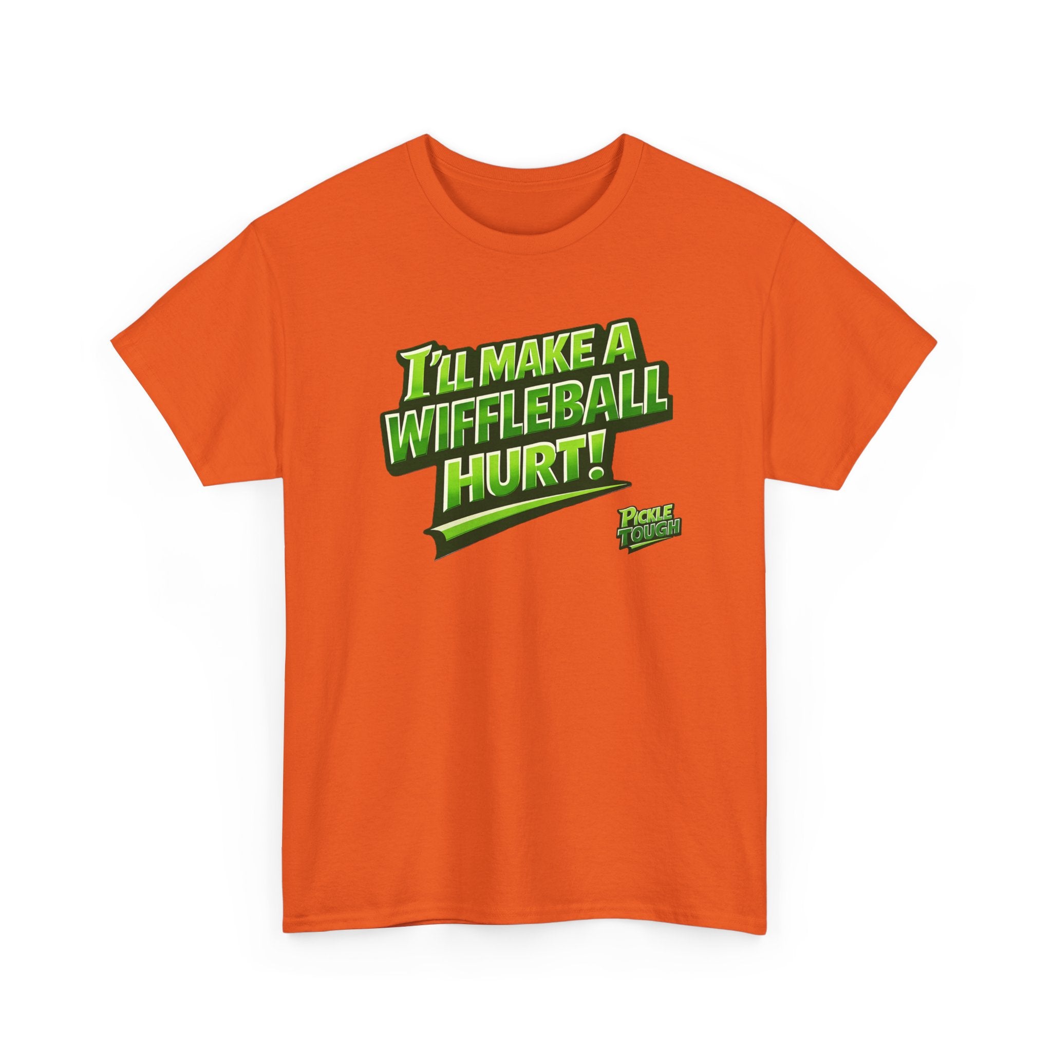 "I’ll Make a Wiffleball Hurt"  Pickleball T-Shirt - 100% Cotton T-Shirt Unisex