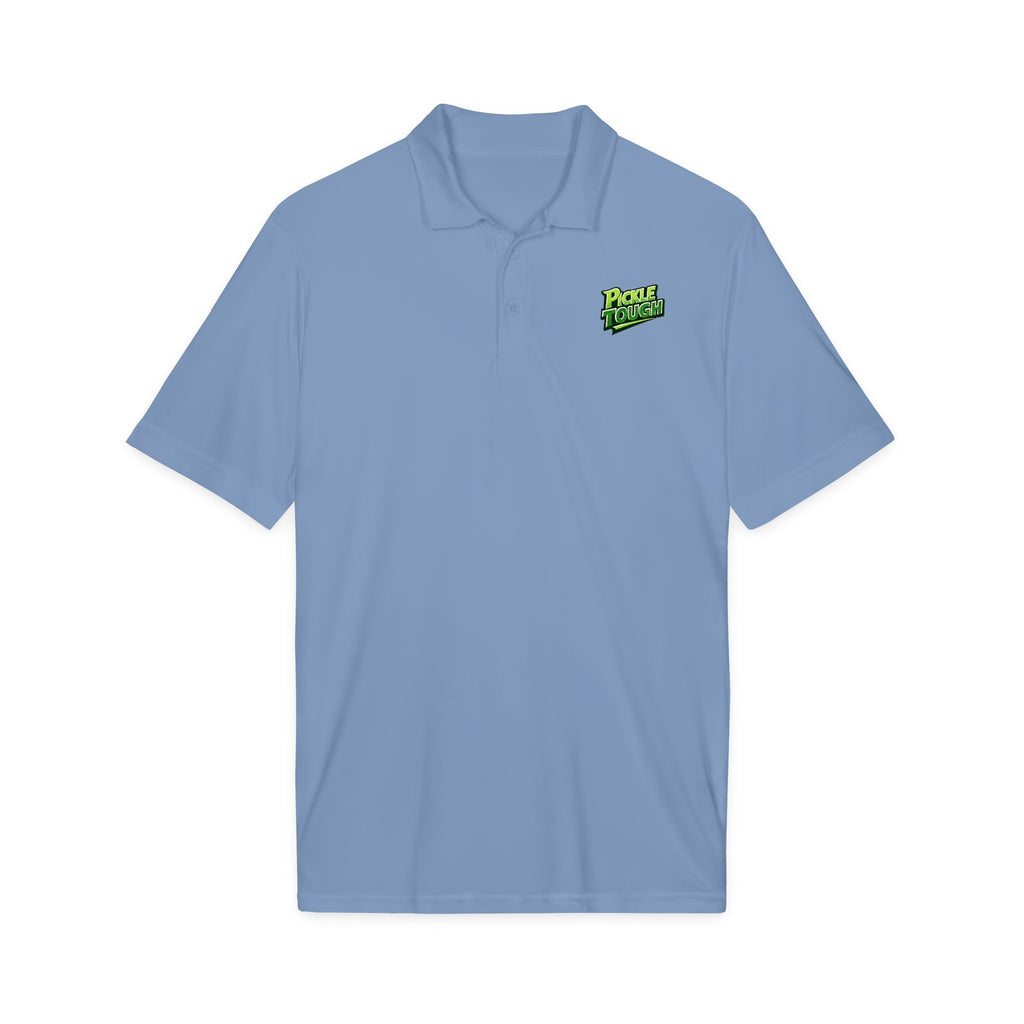 Pickle Tough Logo Pickleball Polo-PosiCharge® Competitor™ Polo