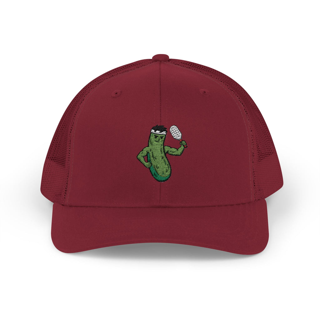 Pickleman Logo Trucker Cap — Patch Snapback