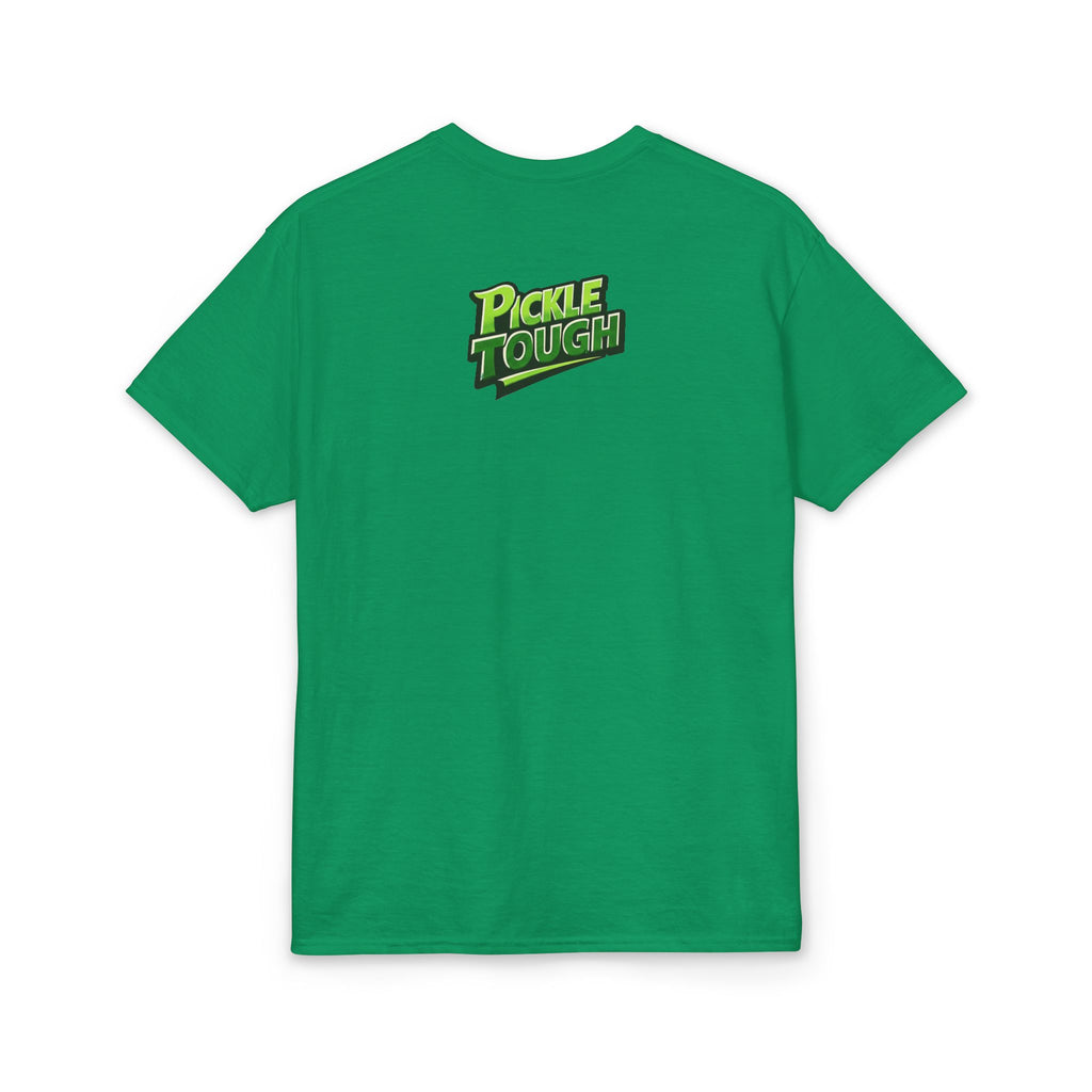 "You're About to Get Pickled!" Pickleball T-Shirt- Unisex DryBlend® Two Sided T-Shirt