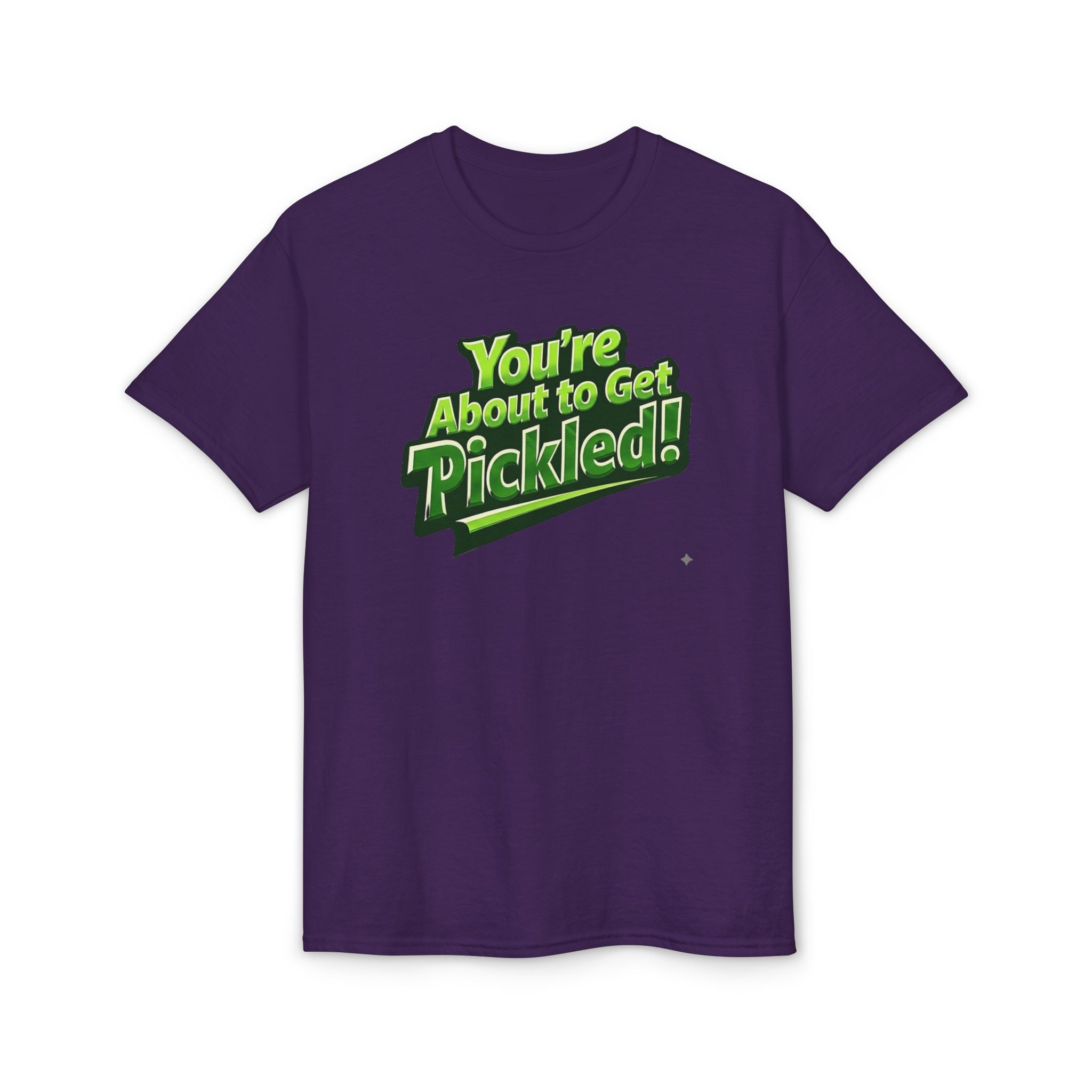 "You're About to Get Pickled!" Pickleball T-Shirt- Unisex DryBlend® Two Sided T-Shirt