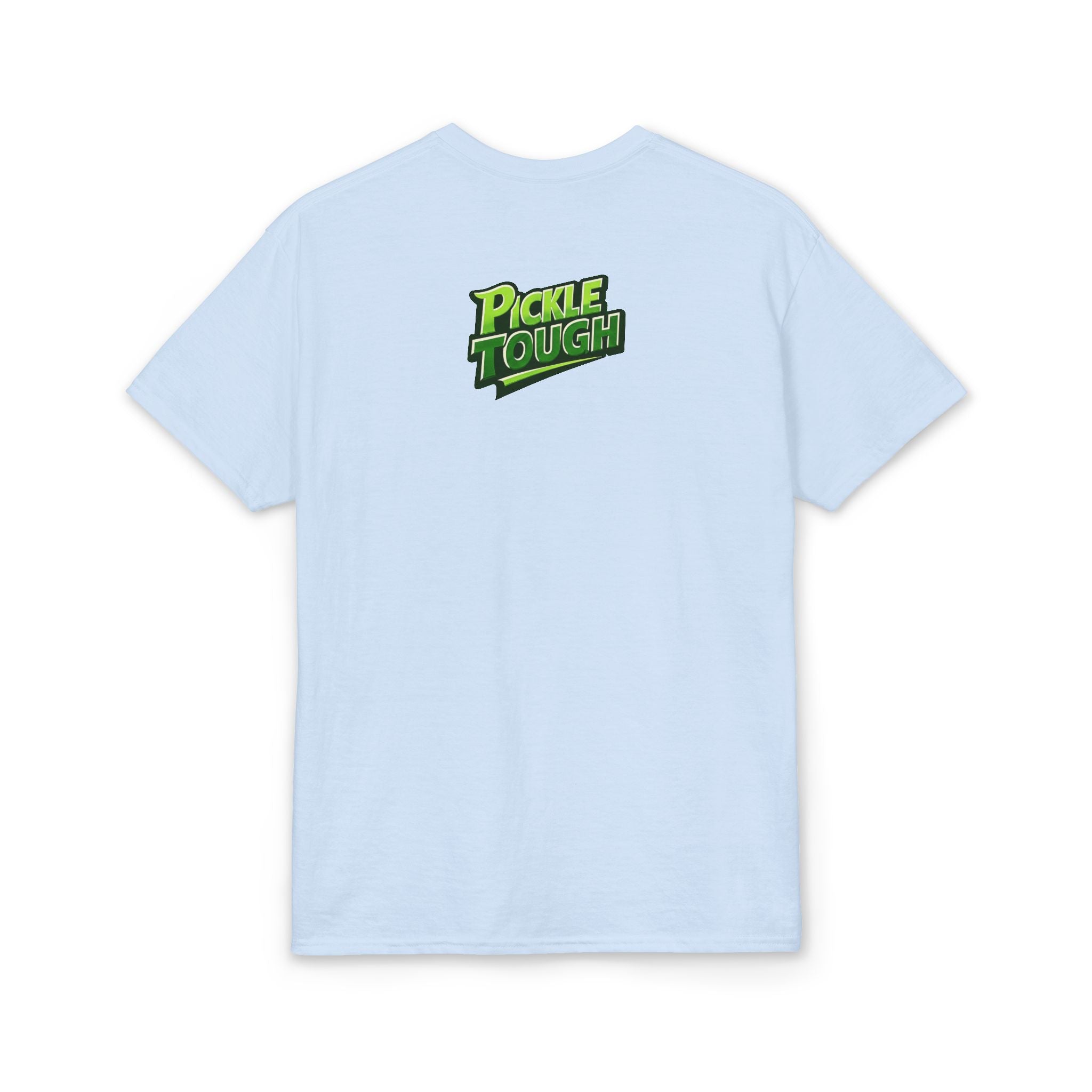 "You're About to Get Pickled!" Pickleball T-Shirt- Unisex DryBlend® Two Sided T-Shirt