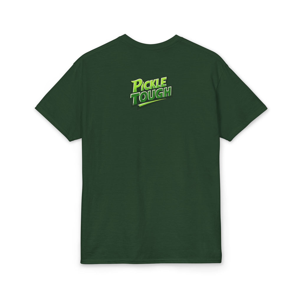 "You're About to Get Pickled!" Pickleball T-Shirt- Unisex DryBlend® Two Sided T-Shirt
