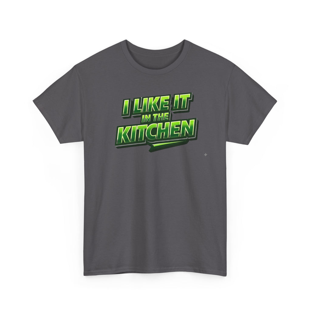 "I Like It in the Kitchen" Pickleball T-Shirt — 100% Cotton Two Sided T-Shirt Unisex