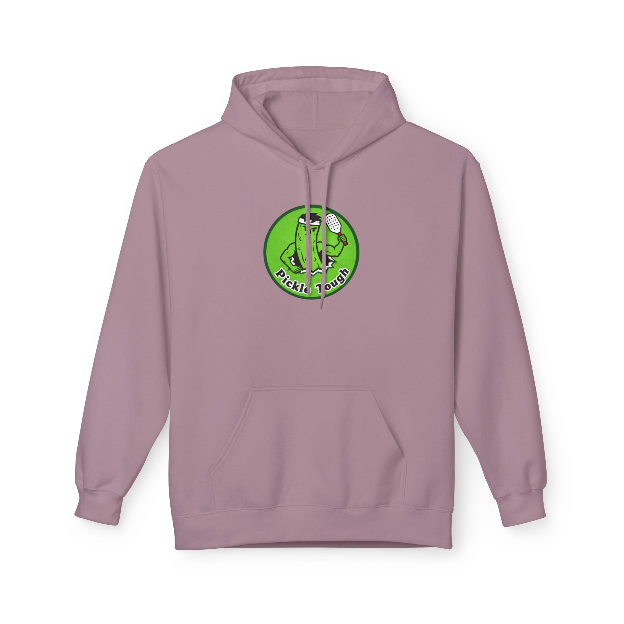 Retro Pickle Man Pickleball Hoodie -  Hooded Sweatshirt Pullover