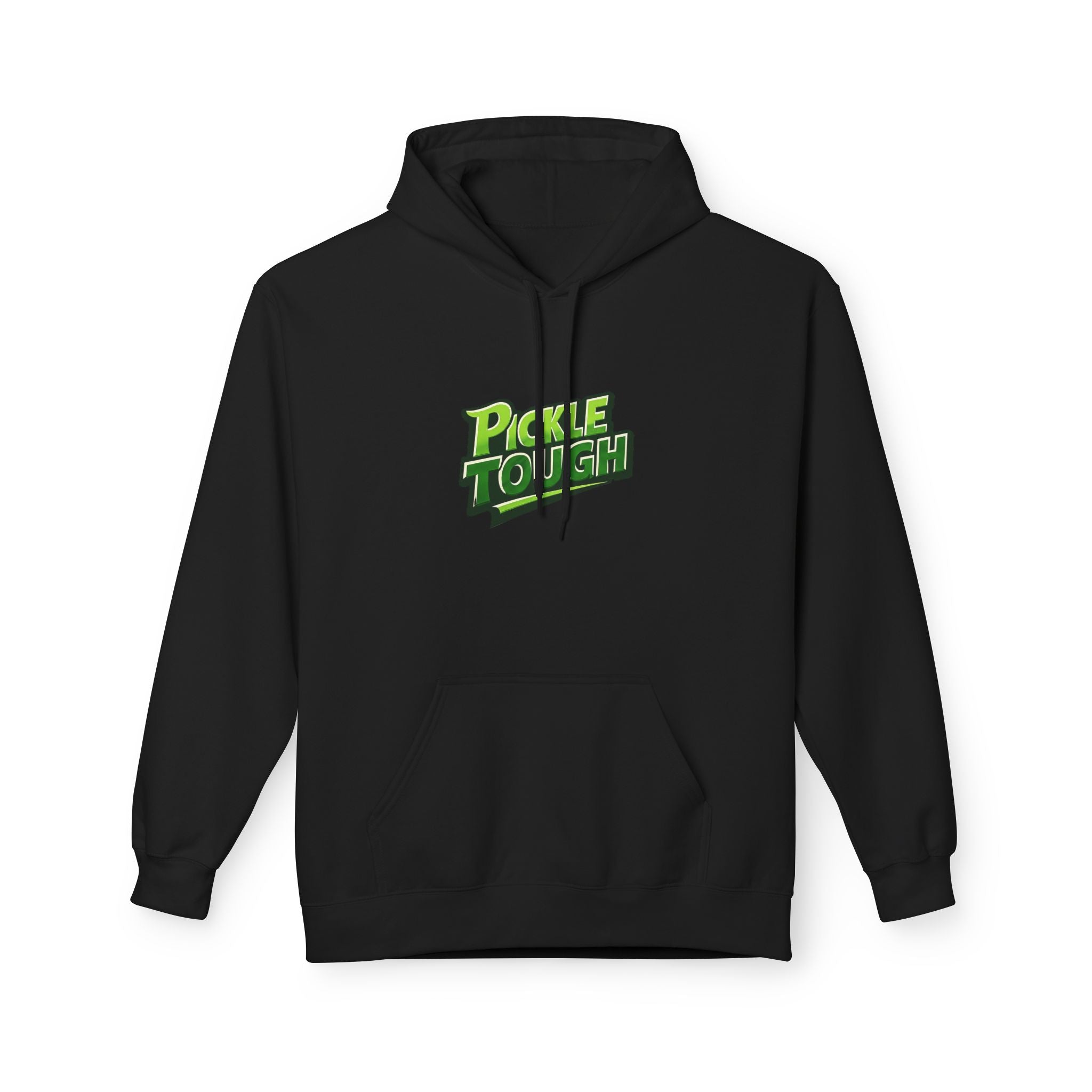 Pickle Tough Logo  Pickleball Hoodie - Hooded Sweatshirt Pullover