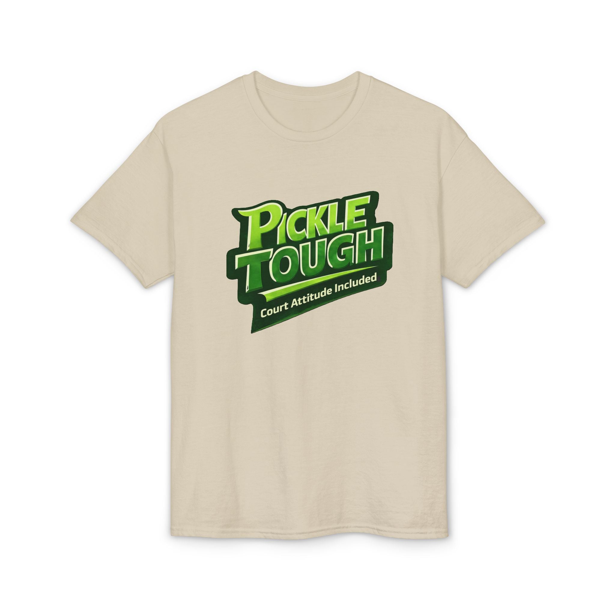 “Pickle Tough: Court Attitude Included” Pickleball T-Shirt- Unisex DryBlend® T-Shirt