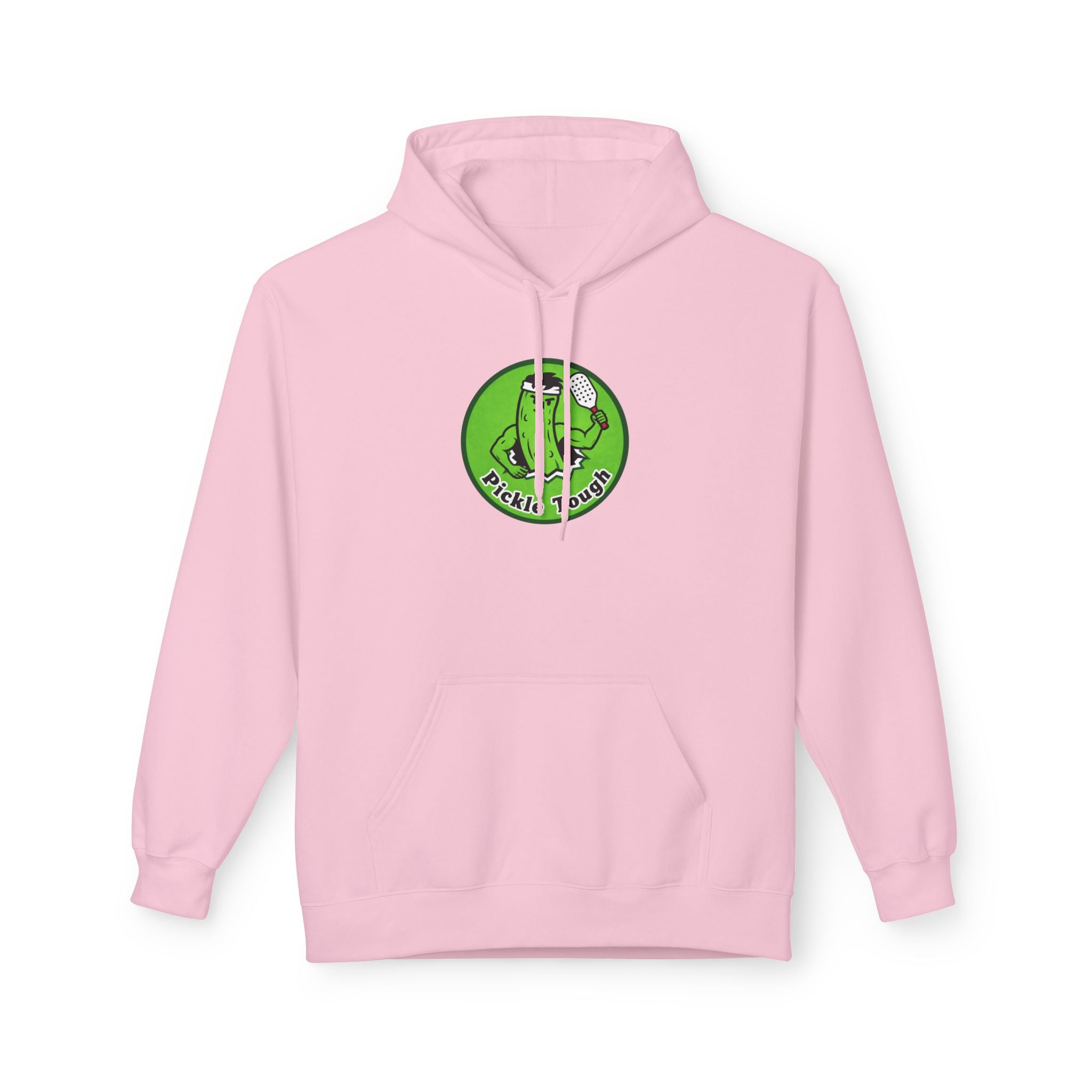 Retro Pickle Man Pickleball Hoodie -  Hooded Sweatshirt Pullover