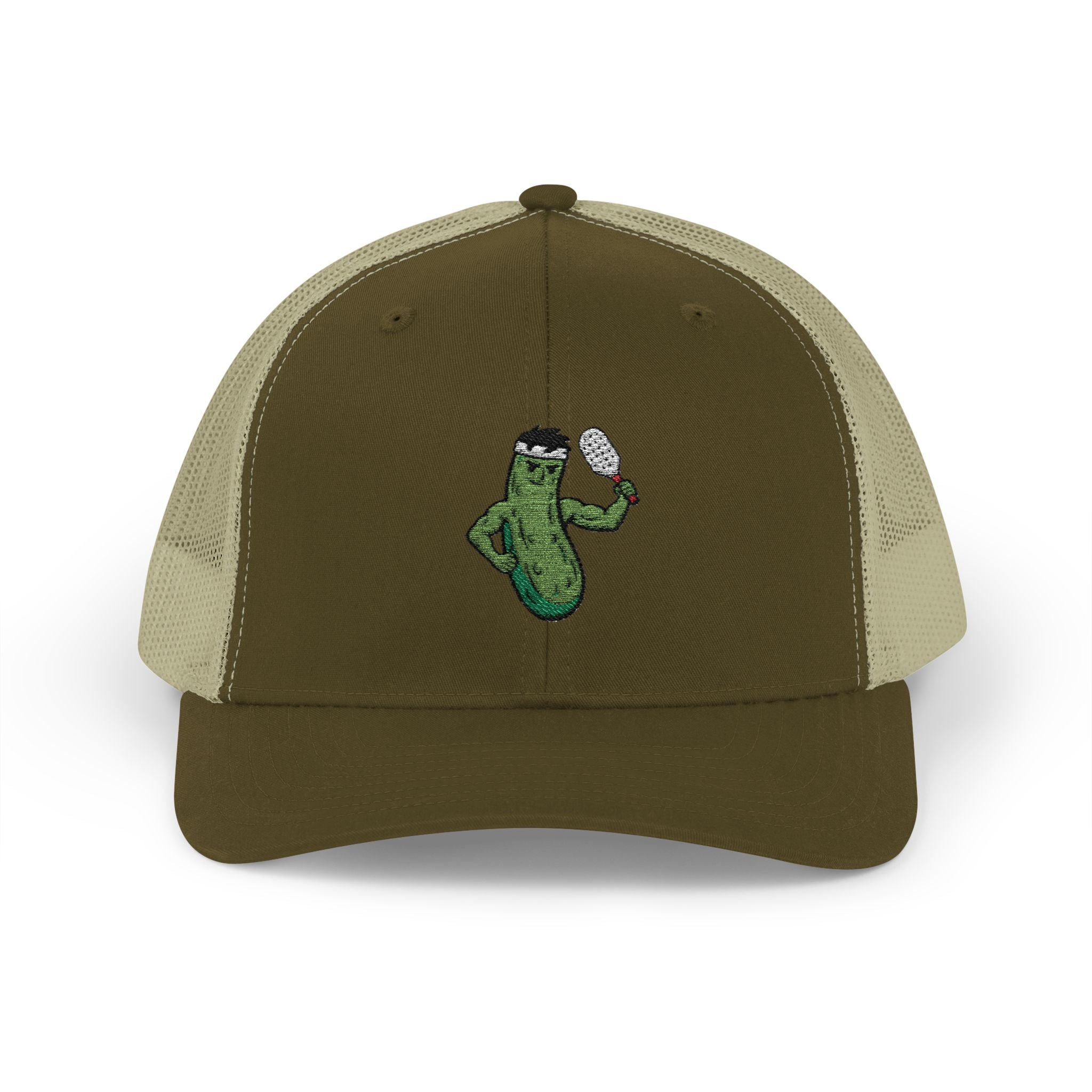 Pickleman Logo Trucker Cap — Patch Snapback