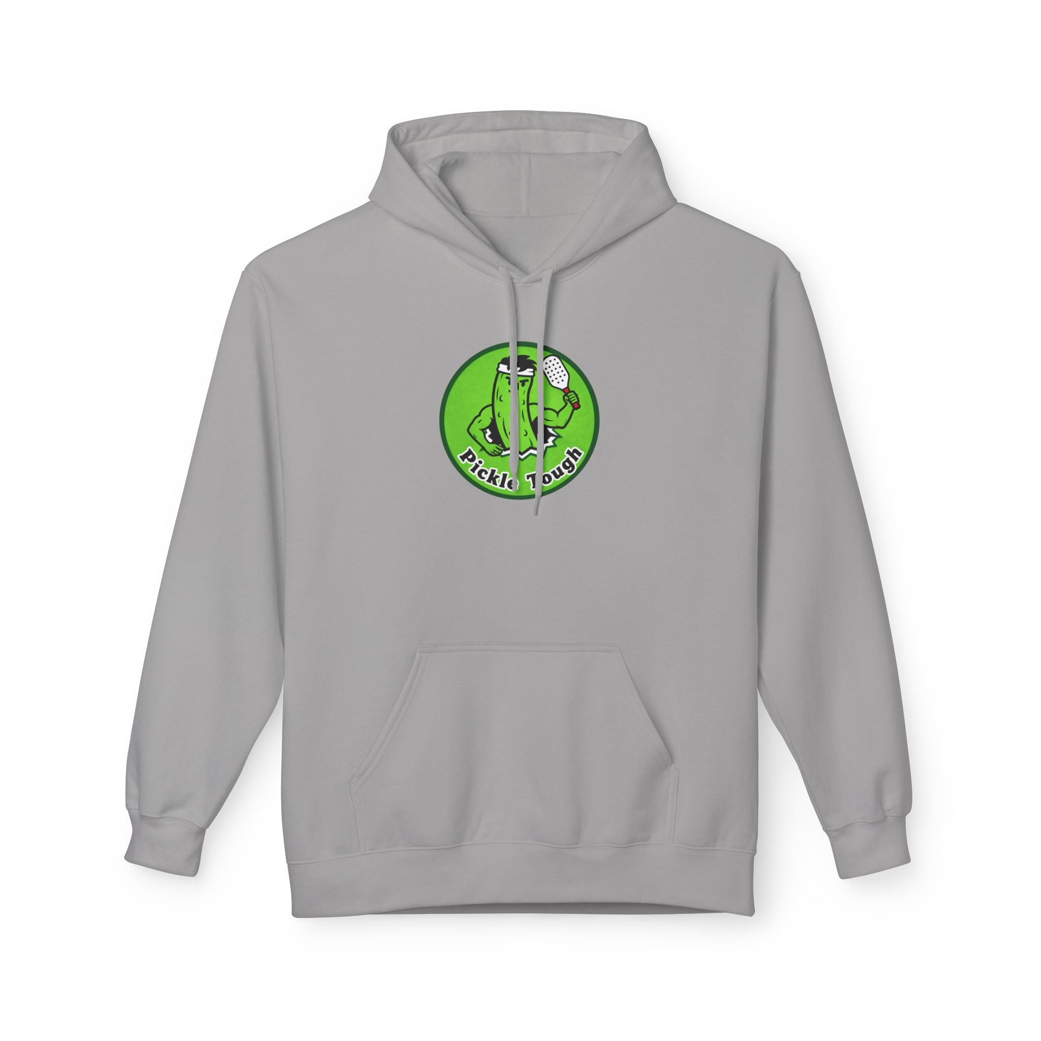 Retro Pickle Man Pickleball Hoodie -  Hooded Sweatshirt Pullover