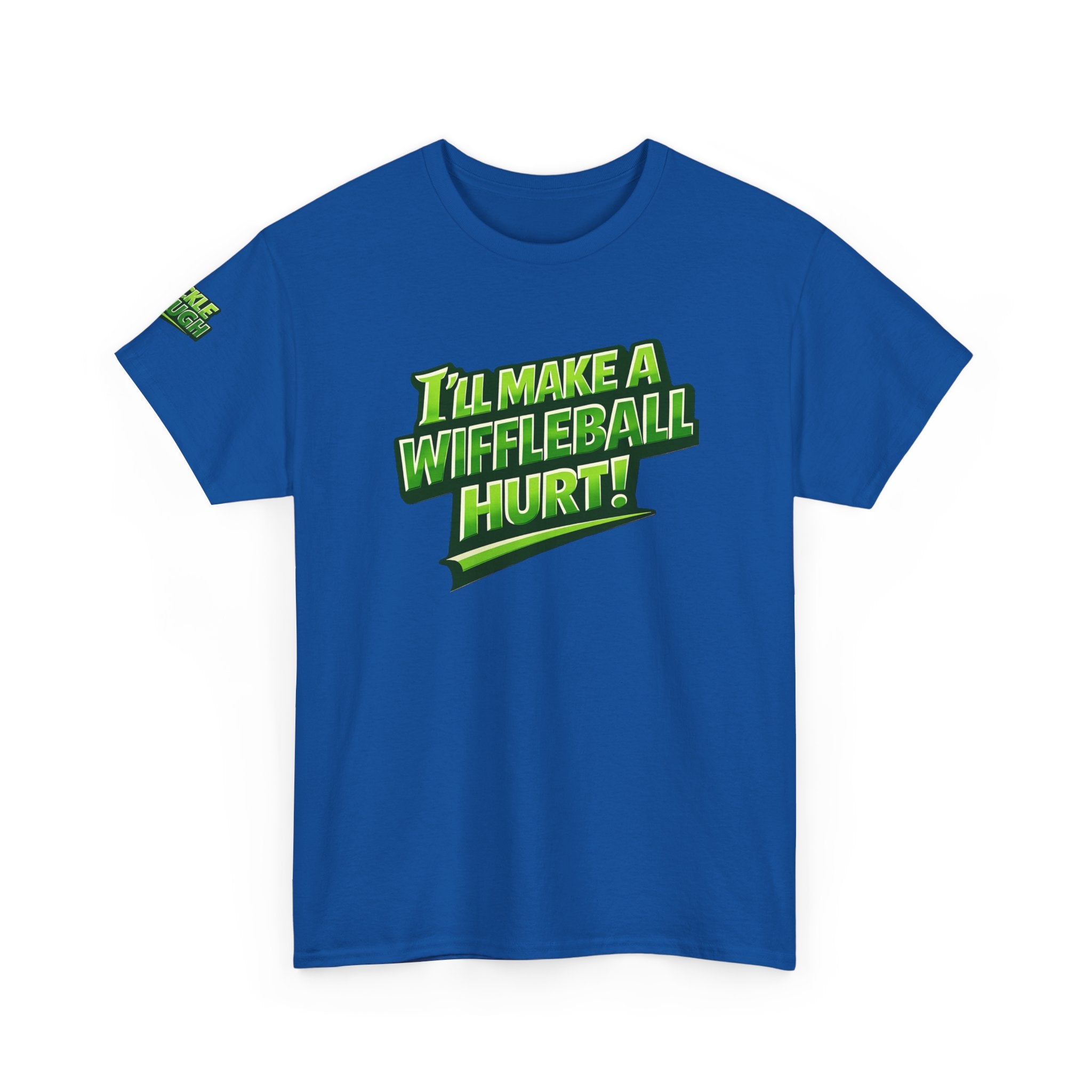 "I’ll Make a Wiffleball Hurt" Pickleball T-Shirt - 100% Cotton Two Sided T-Shirt Unisex