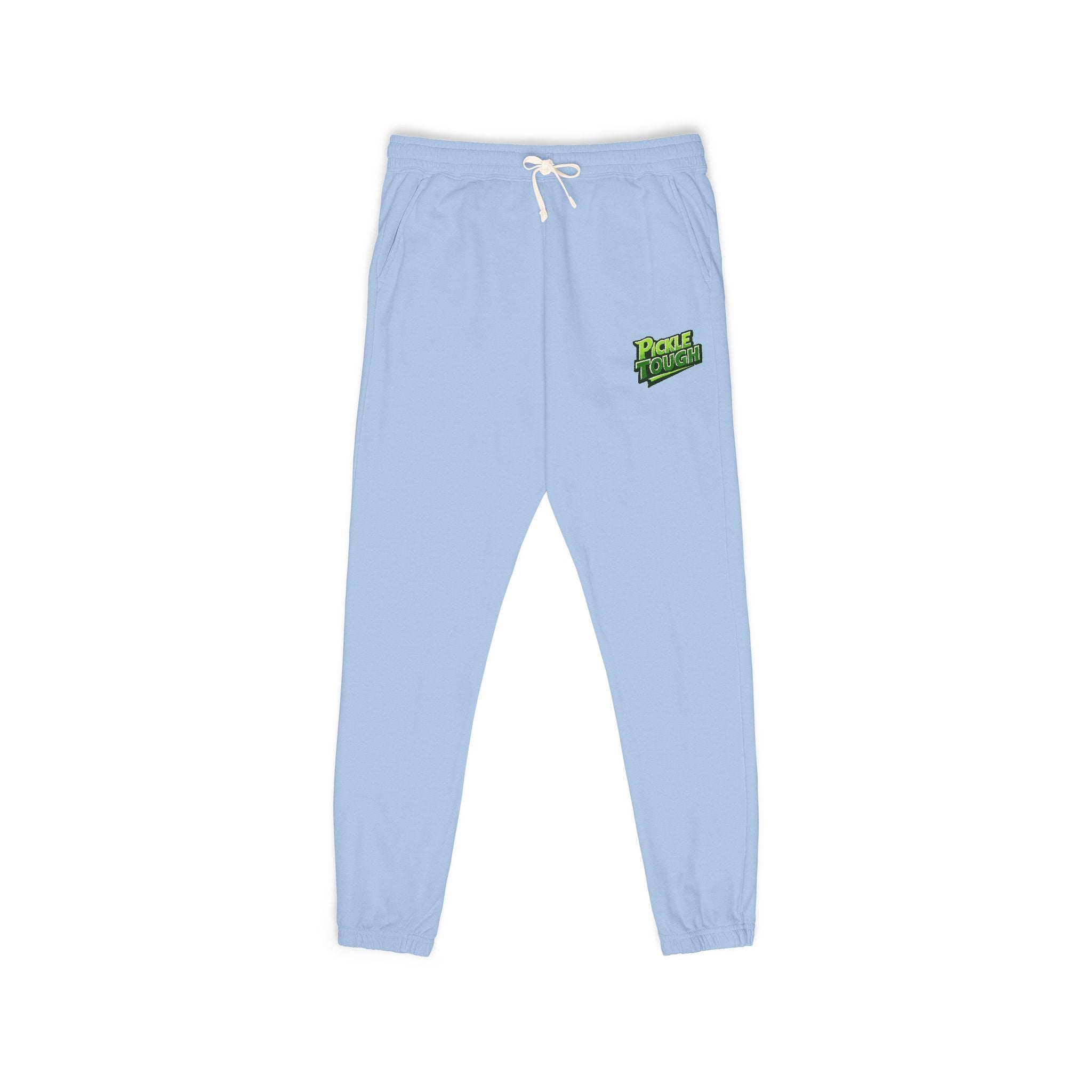 Pickle Tough Pickleball Sweatpants — Olive Fleece Joggers Unisex